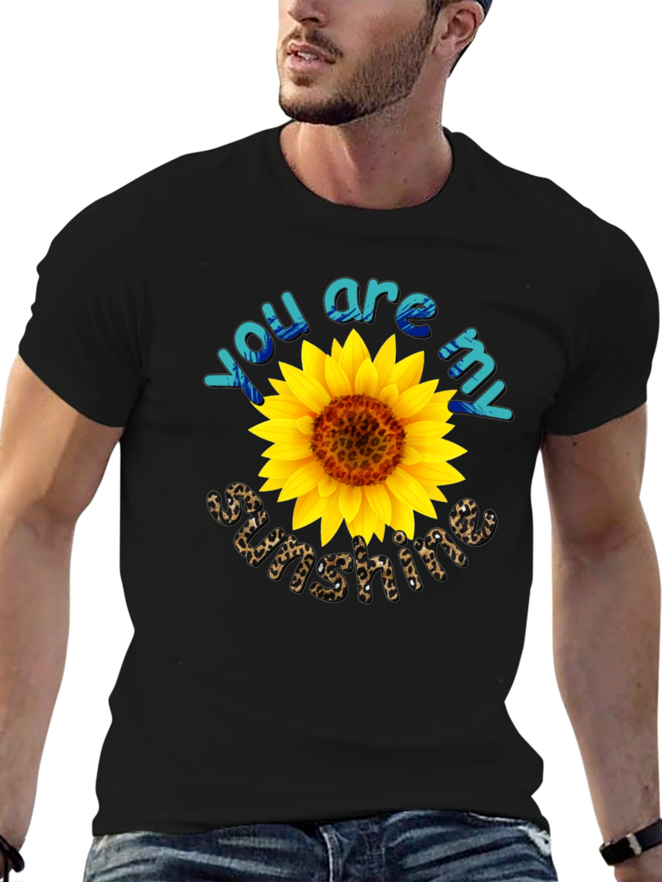 You Are My Sunshine Sunflower Graphic Tee