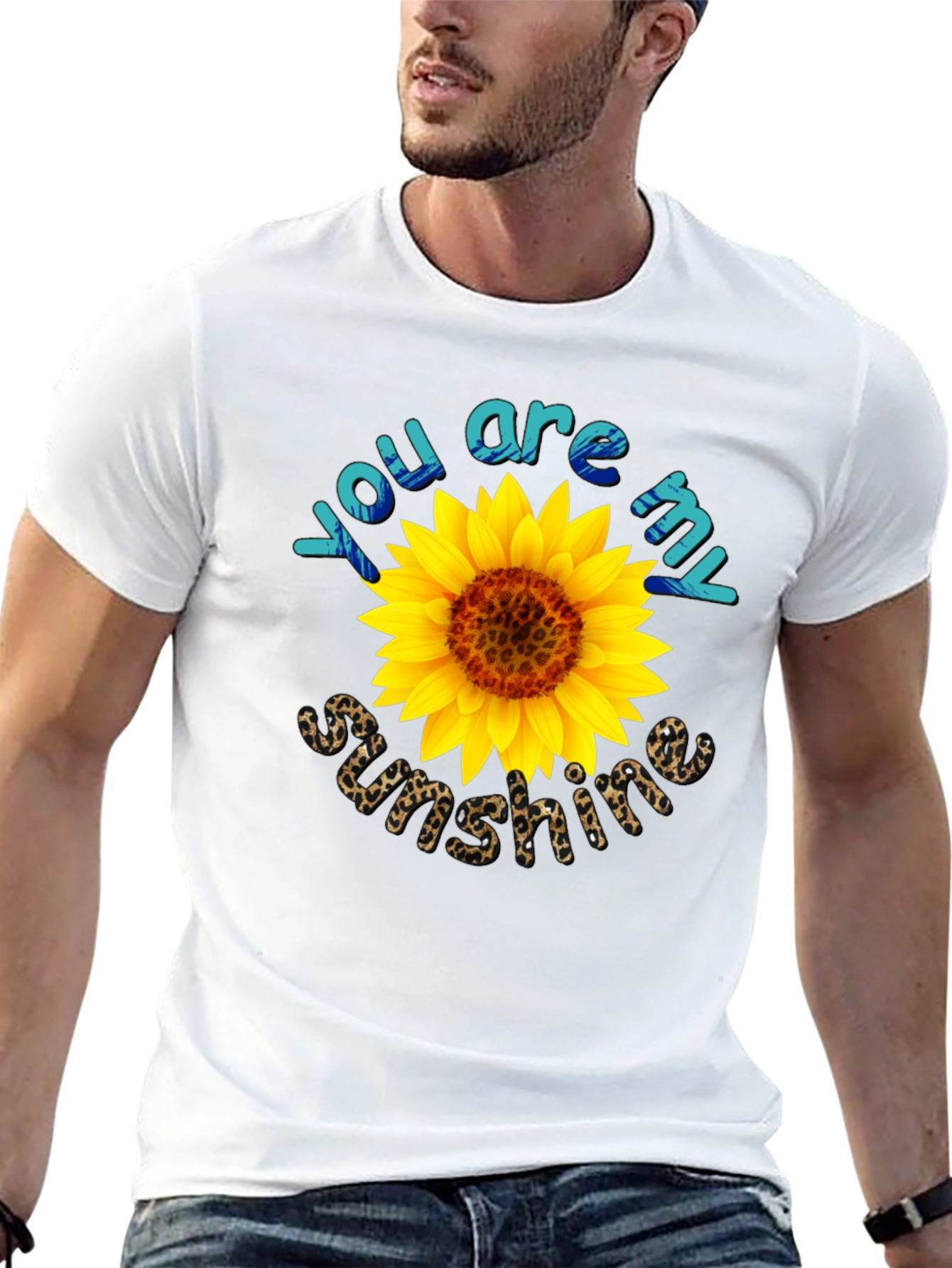 You Are My Sunshine Sunflower Graphic Tee