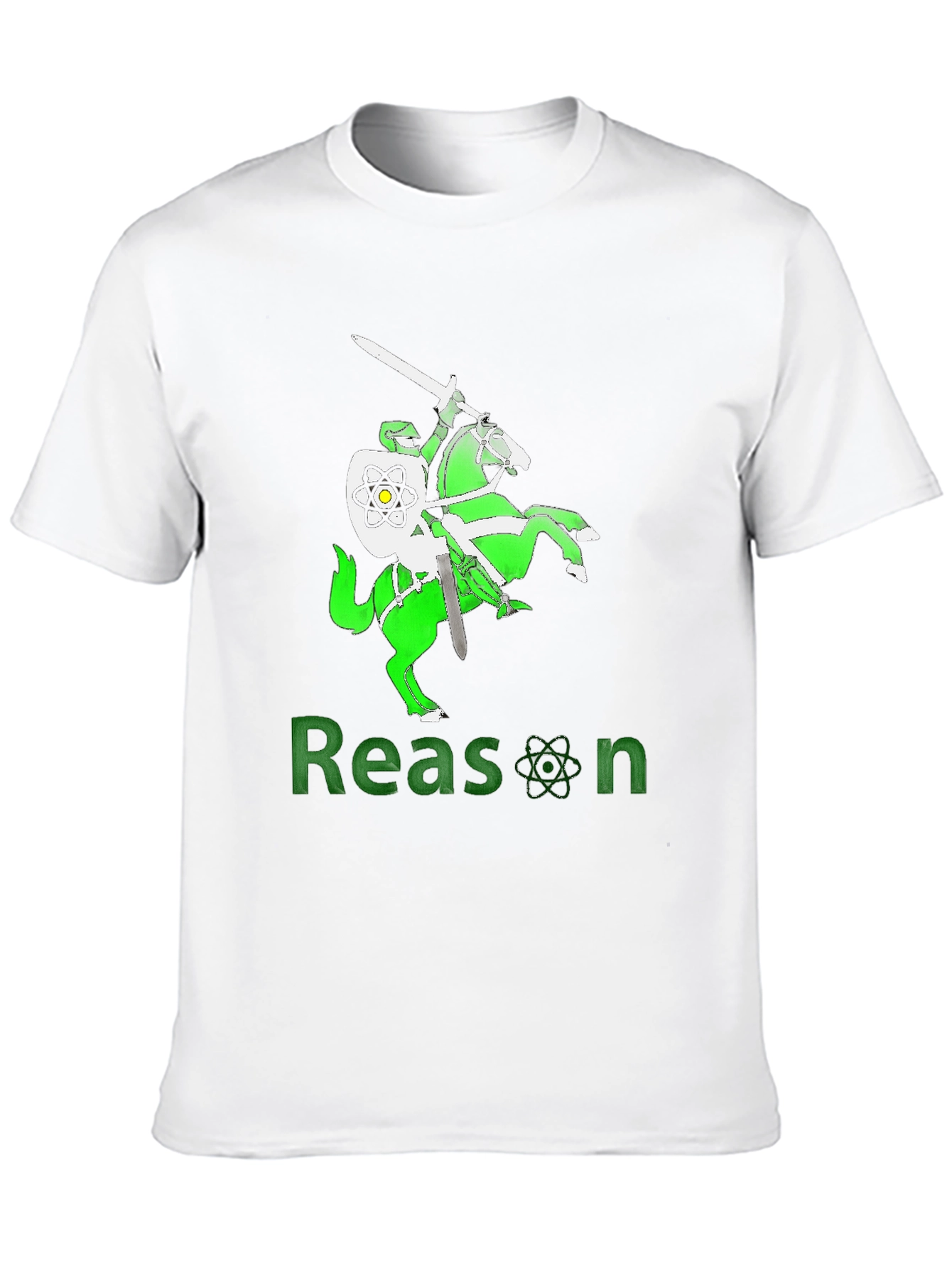 Reason Knight T-Shirt - Black Graphic Tee