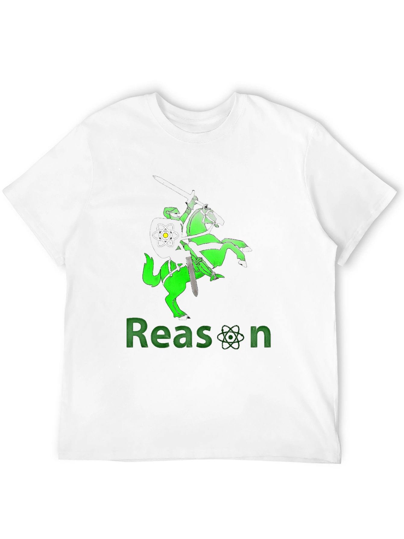 Reason Knight T-Shirt - Black Graphic Tee