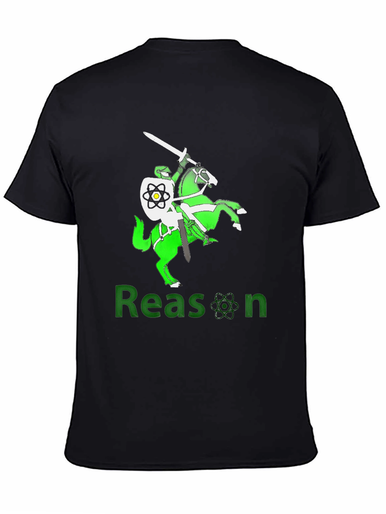 Reason Knight T-Shirt - Black Graphic Tee