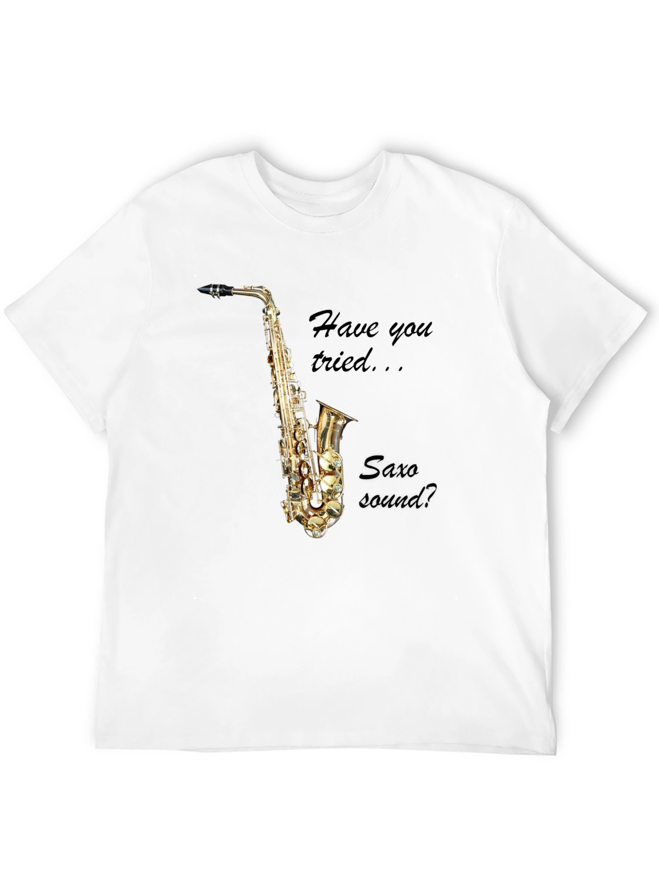 Saxophone Sound T-Shirt - Music Lover Tee