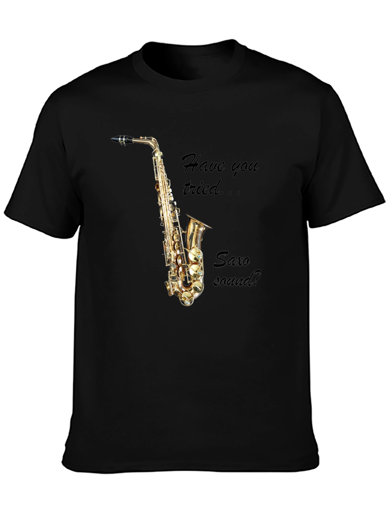 Saxophone Sound T-Shirt - Music Lover Tee