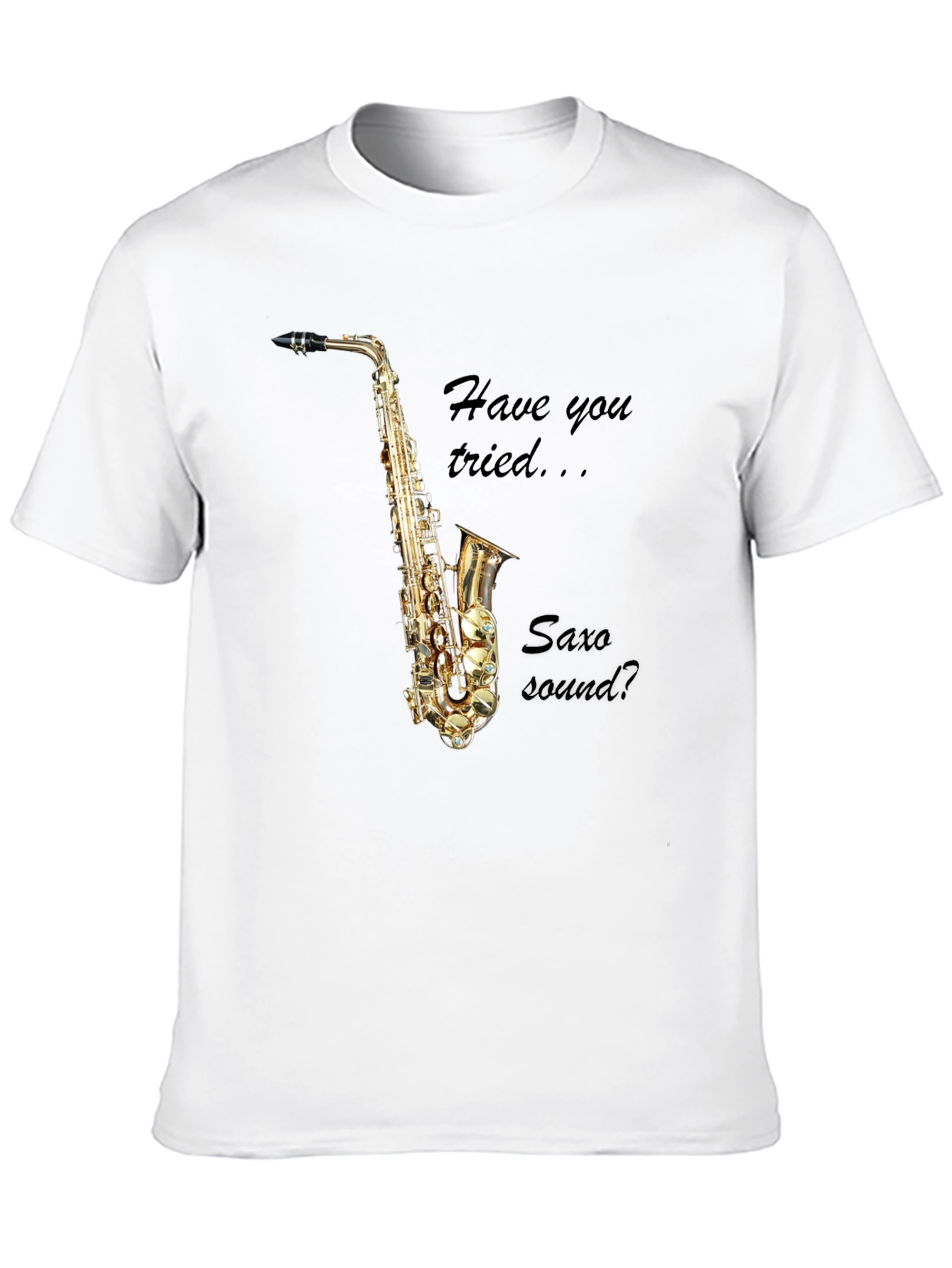 Saxophone Sound T-Shirt - Music Lover Tee