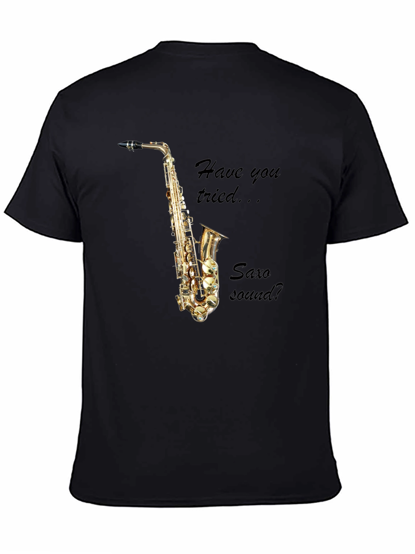 Saxophone Sound T-Shirt - Music Lover Tee