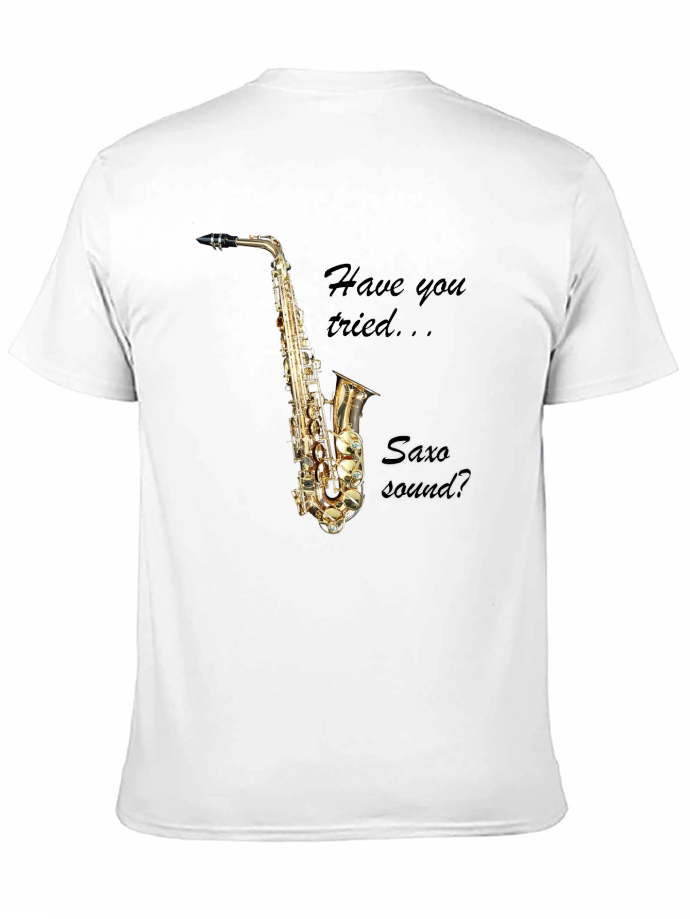 Saxophone Sound T-Shirt - Music Lover Tee