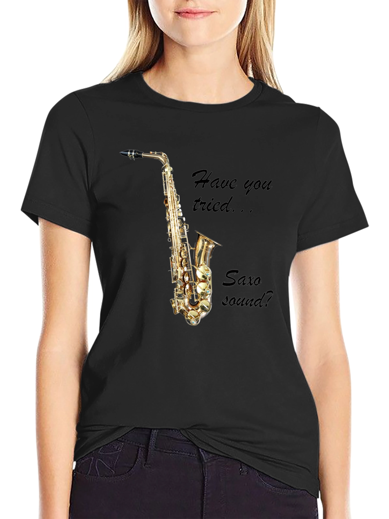 Saxophone Sound T-Shirt - Music Lover Tee