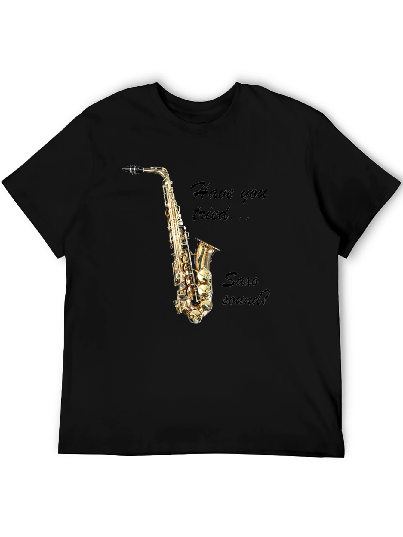 Saxophone Sound T-Shirt - Music Lover Tee