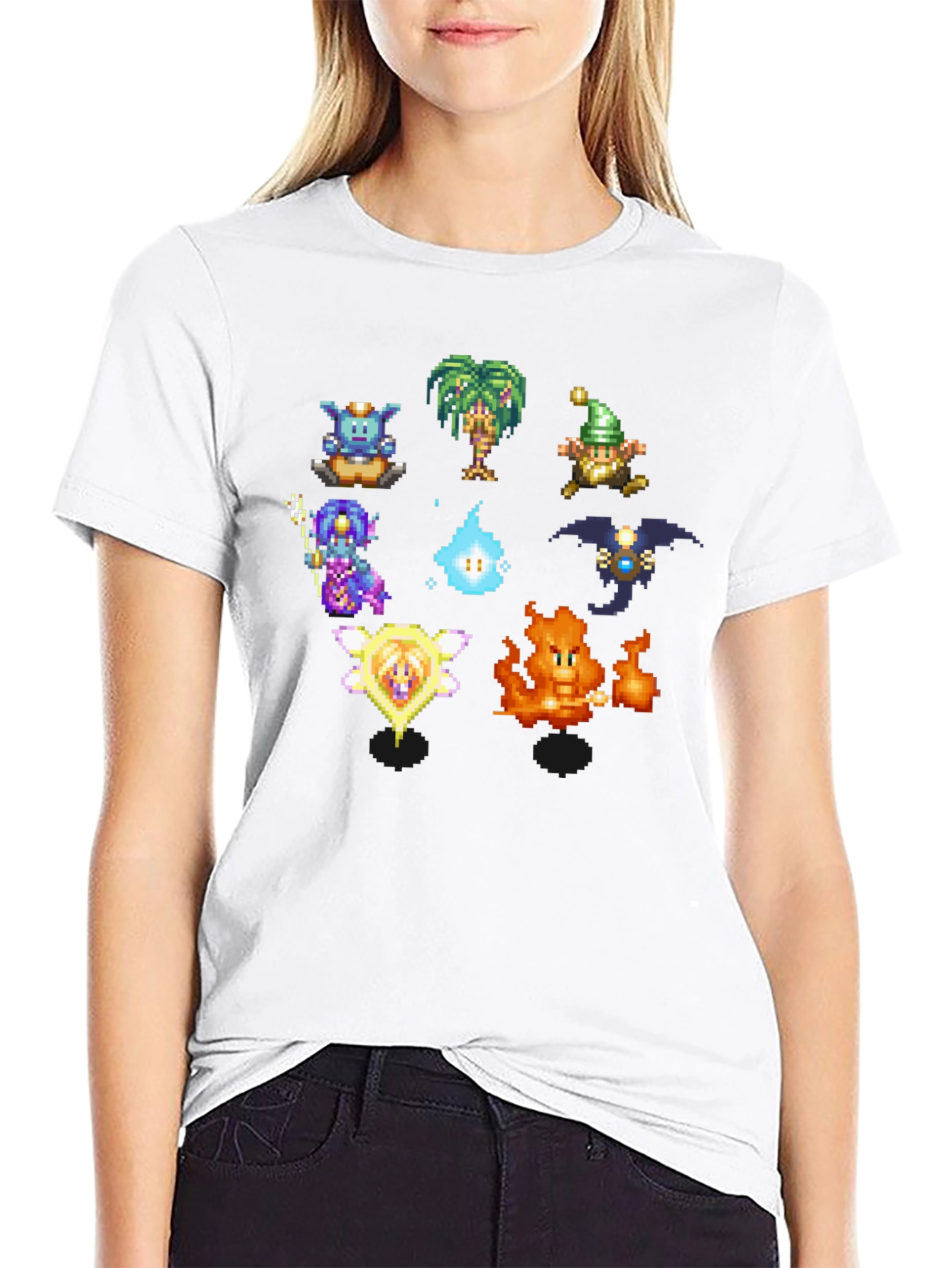Retro Pixel Art T-Shirt