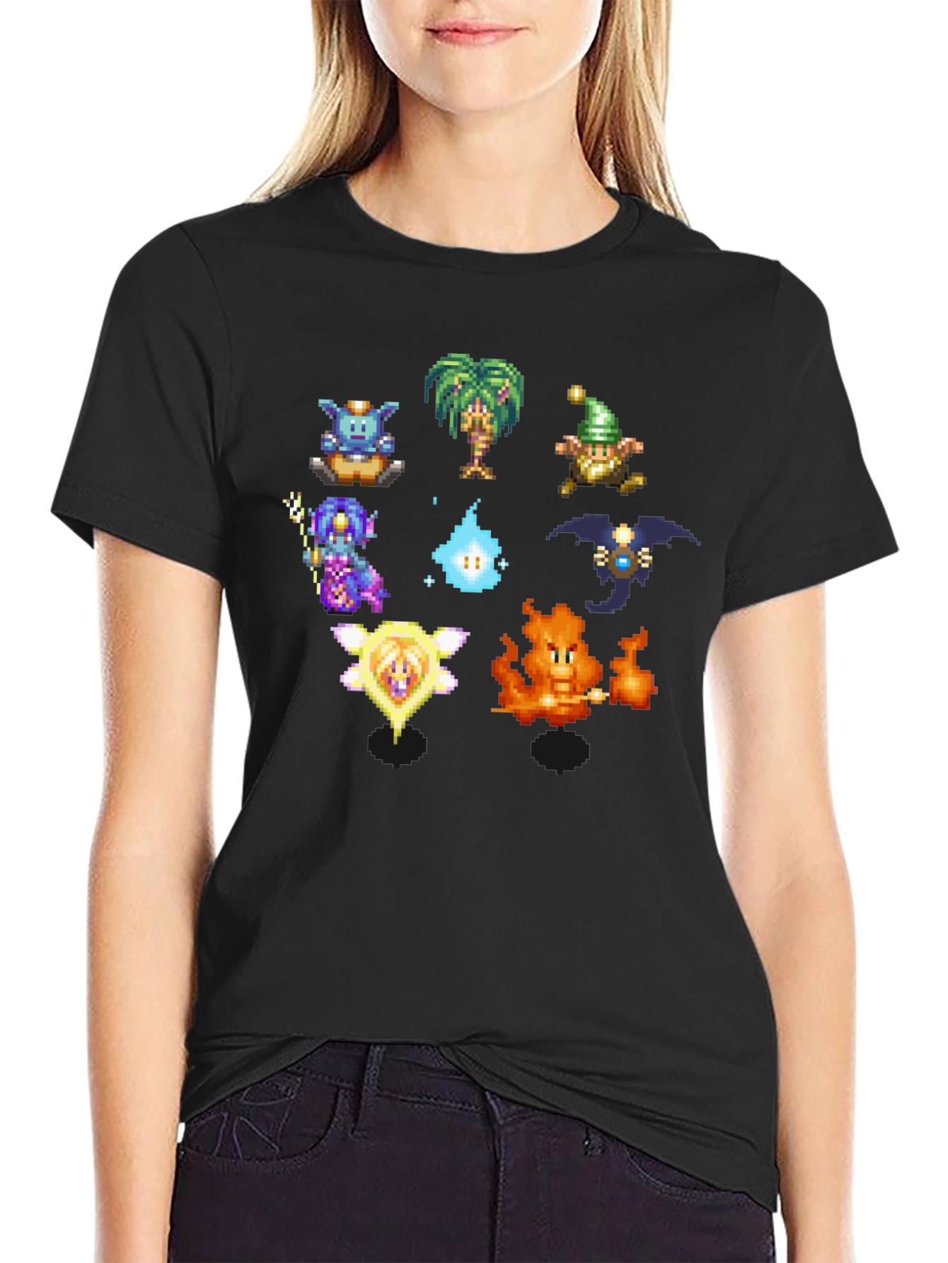 Retro Pixel Art T-Shirt