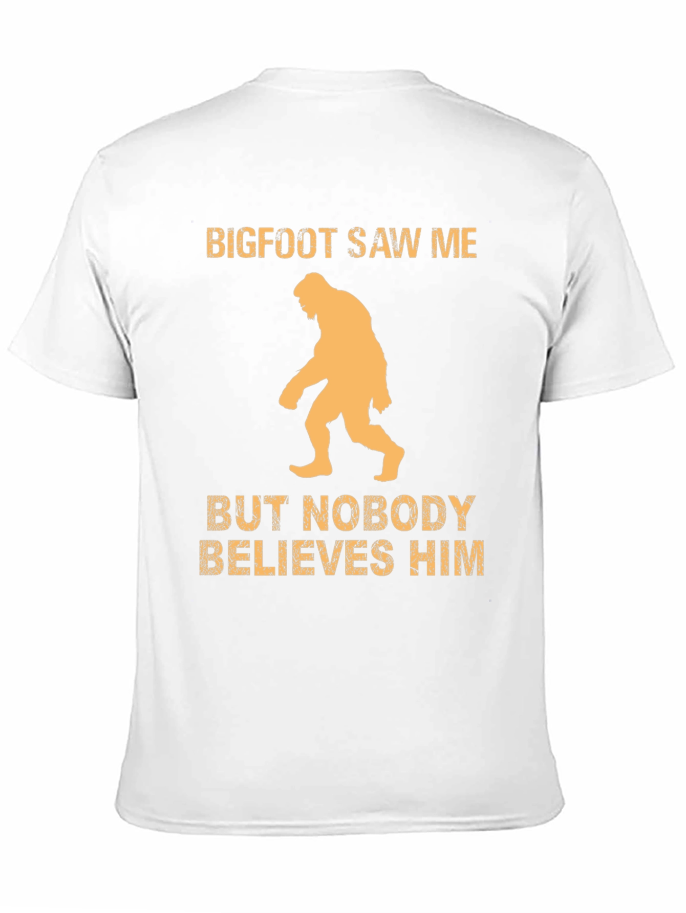 Bigfoot Saw Me Mens Graphic Tee