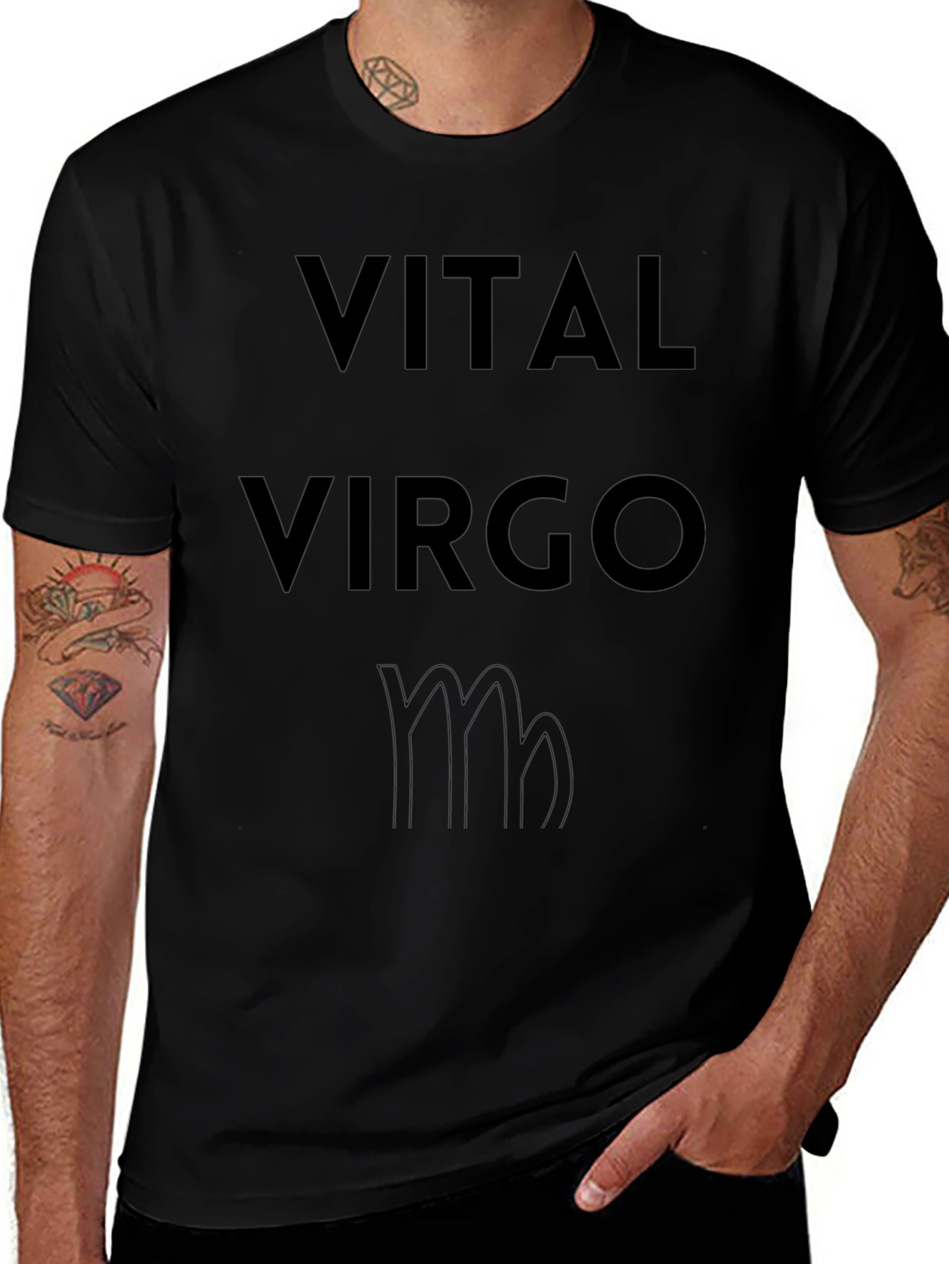 Vital Virgo Graphic Tee - Zodiac T-Shirt