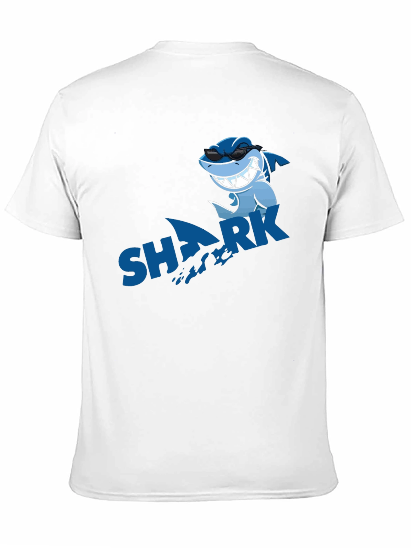Cool Shark Graphic Black T-Shirt