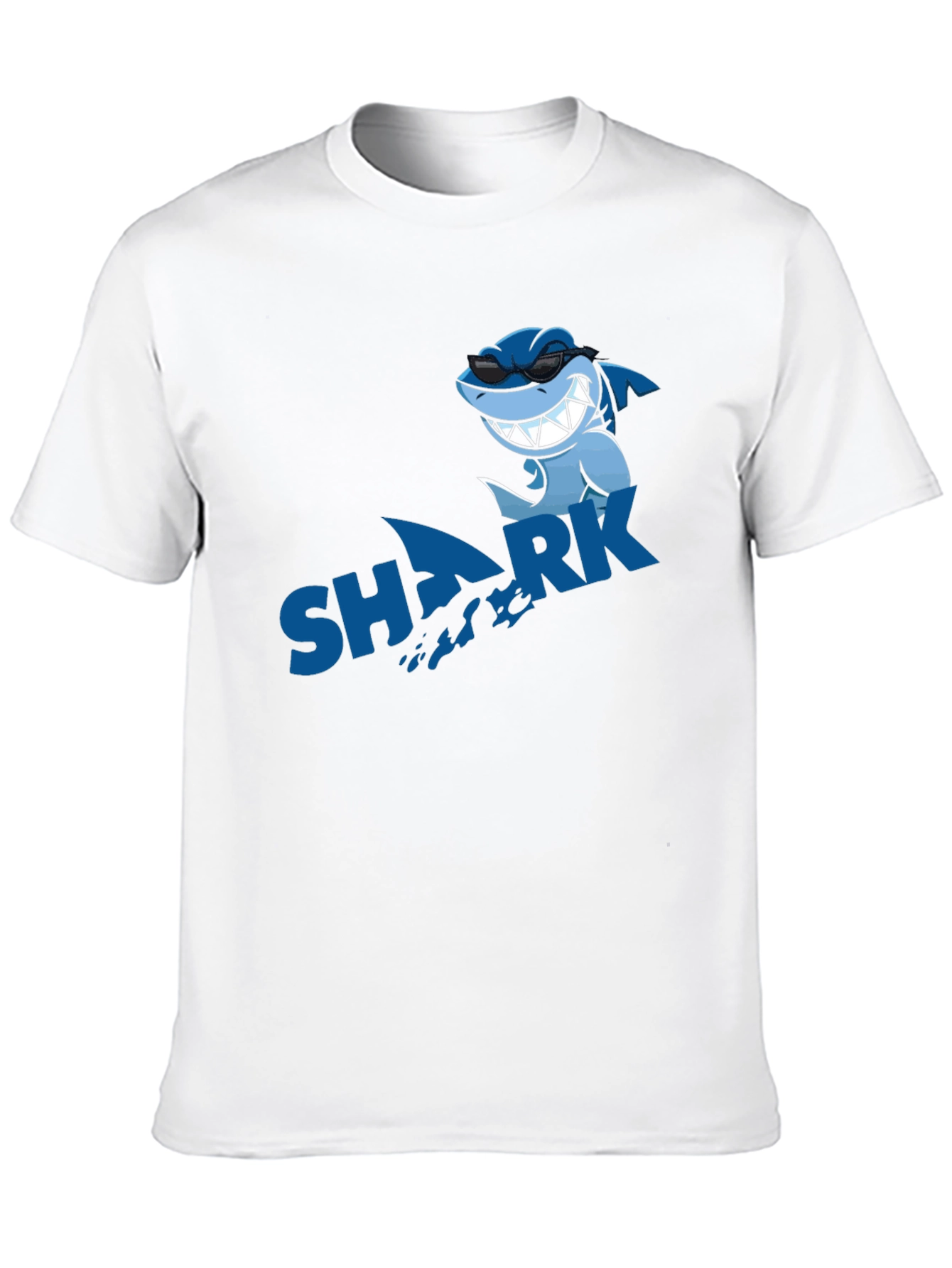 Cool Shark Graphic Black T-Shirt