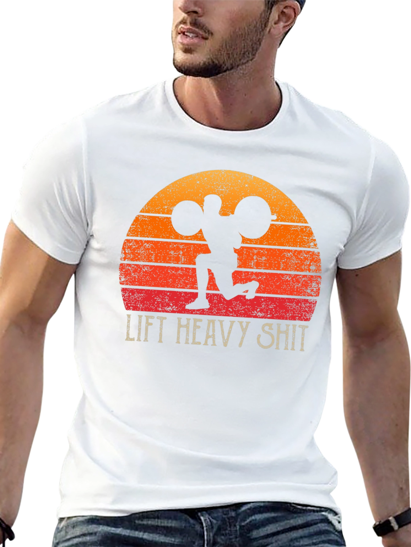 Lift Heavy Shit Graphic T-Shirt