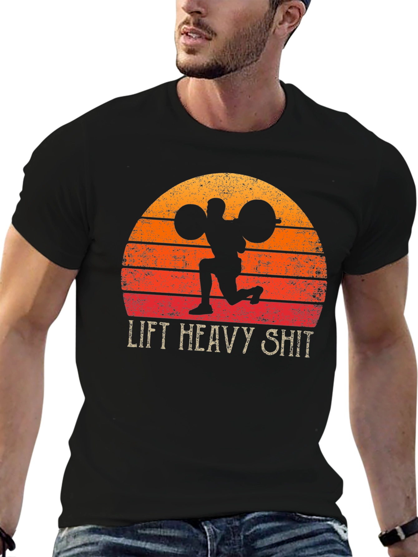 Lift Heavy Shit Graphic T-Shirt