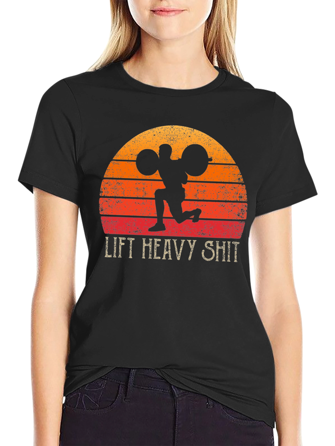 Lift Heavy Shit Graphic T-Shirt