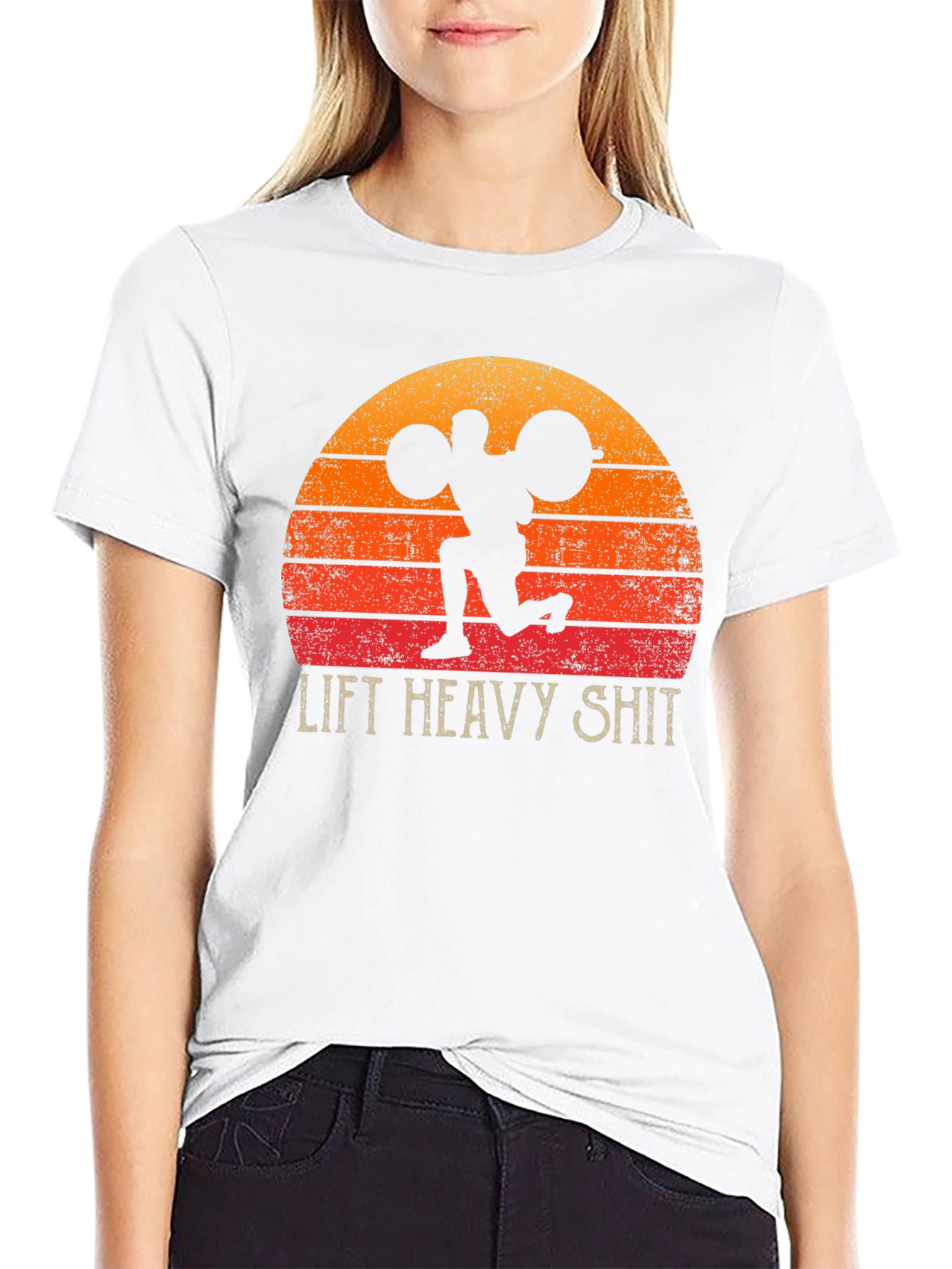Lift Heavy Shit Graphic T-Shirt