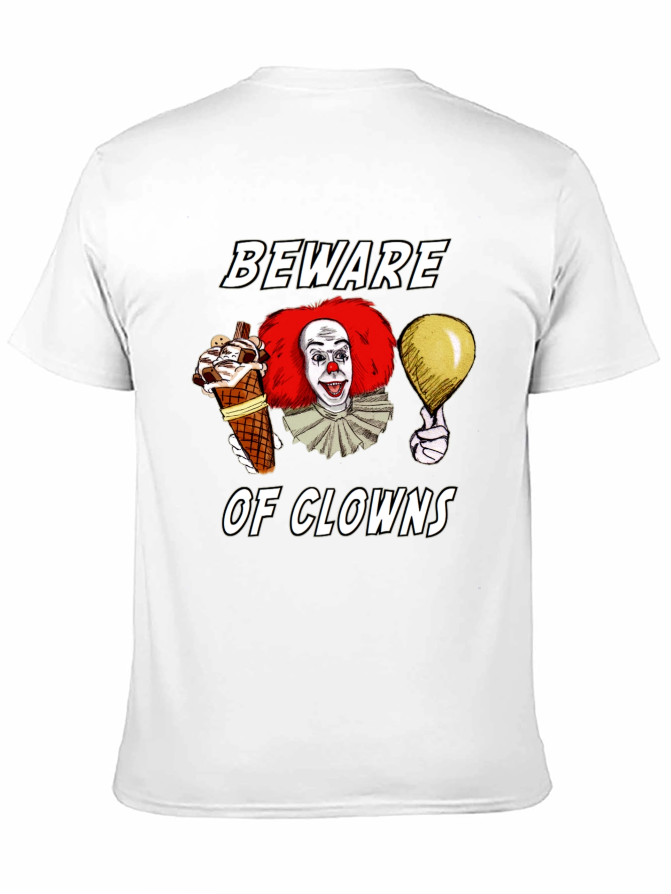 Beware of Clowns Graphic Tee