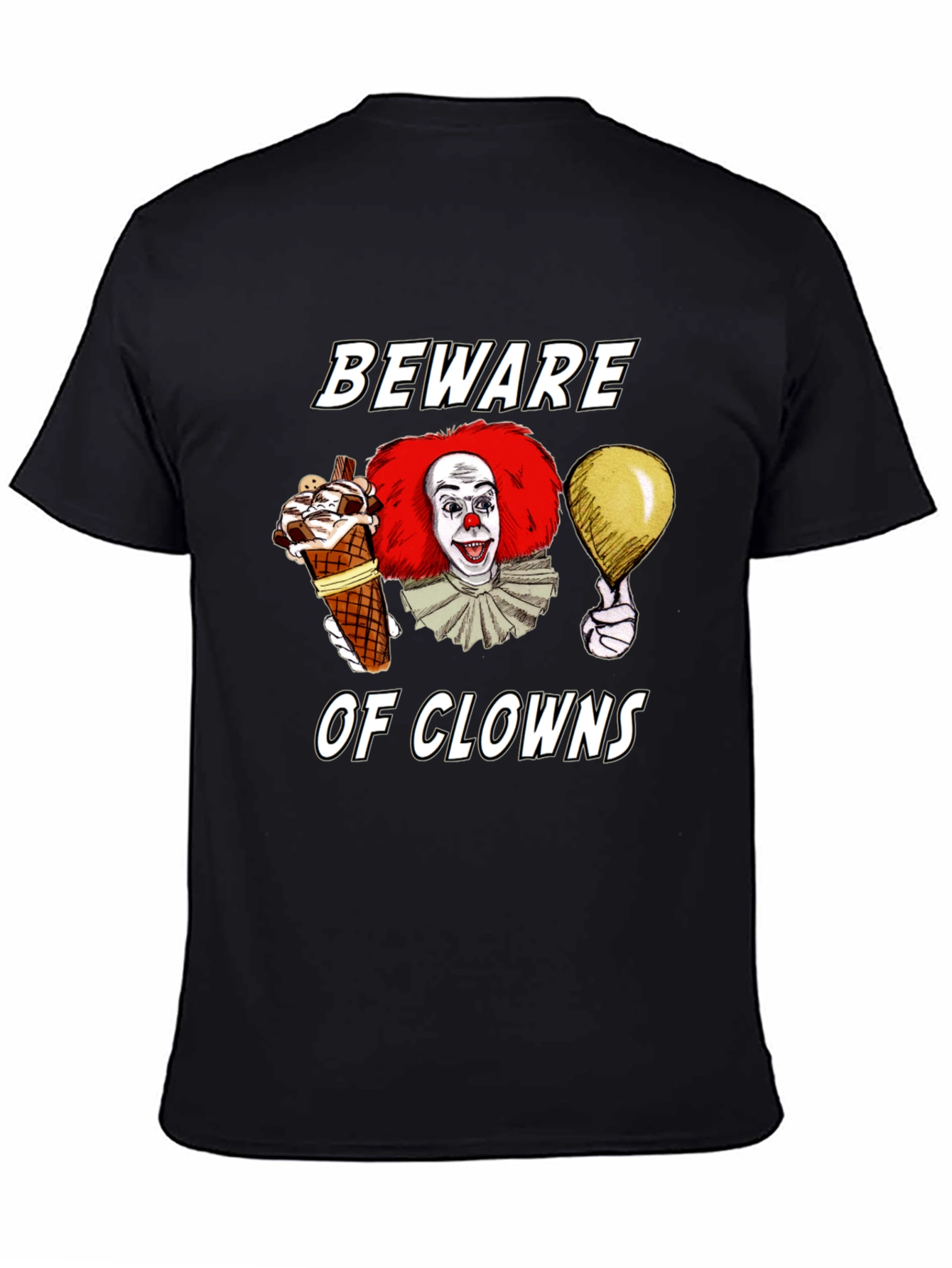 Beware of Clowns Graphic Tee
