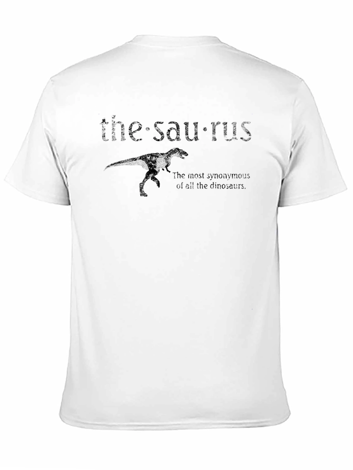 The Saurus Mens Black Graphic T-Shirt