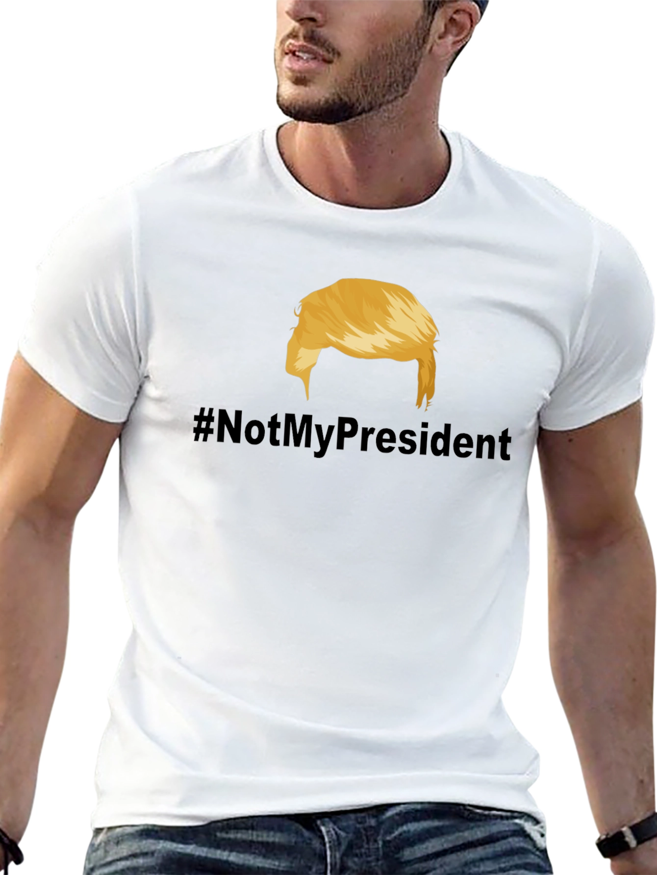 Not My President T-Shirt - Political Statement Tee