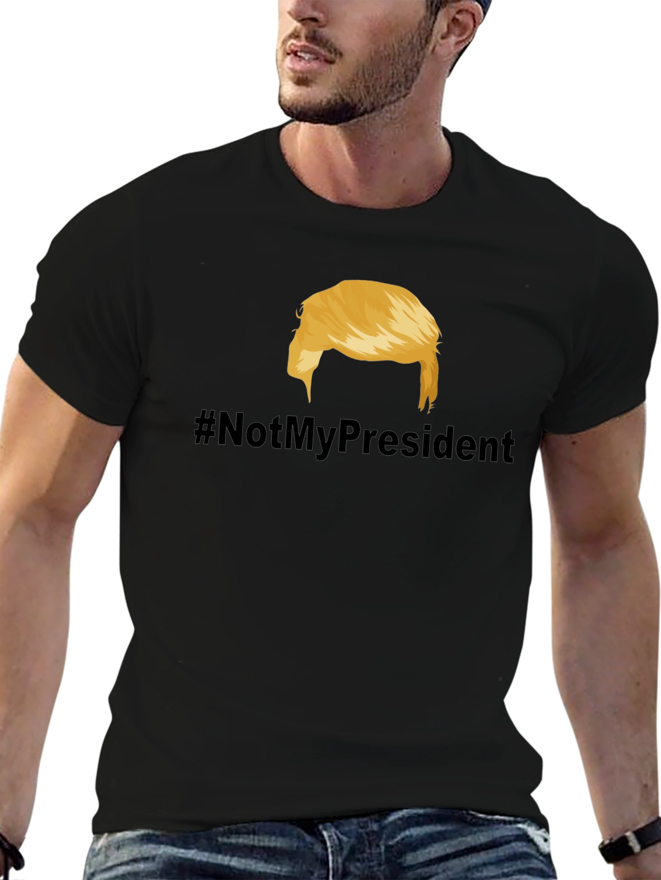Not My President T-Shirt - Political Statement Tee
