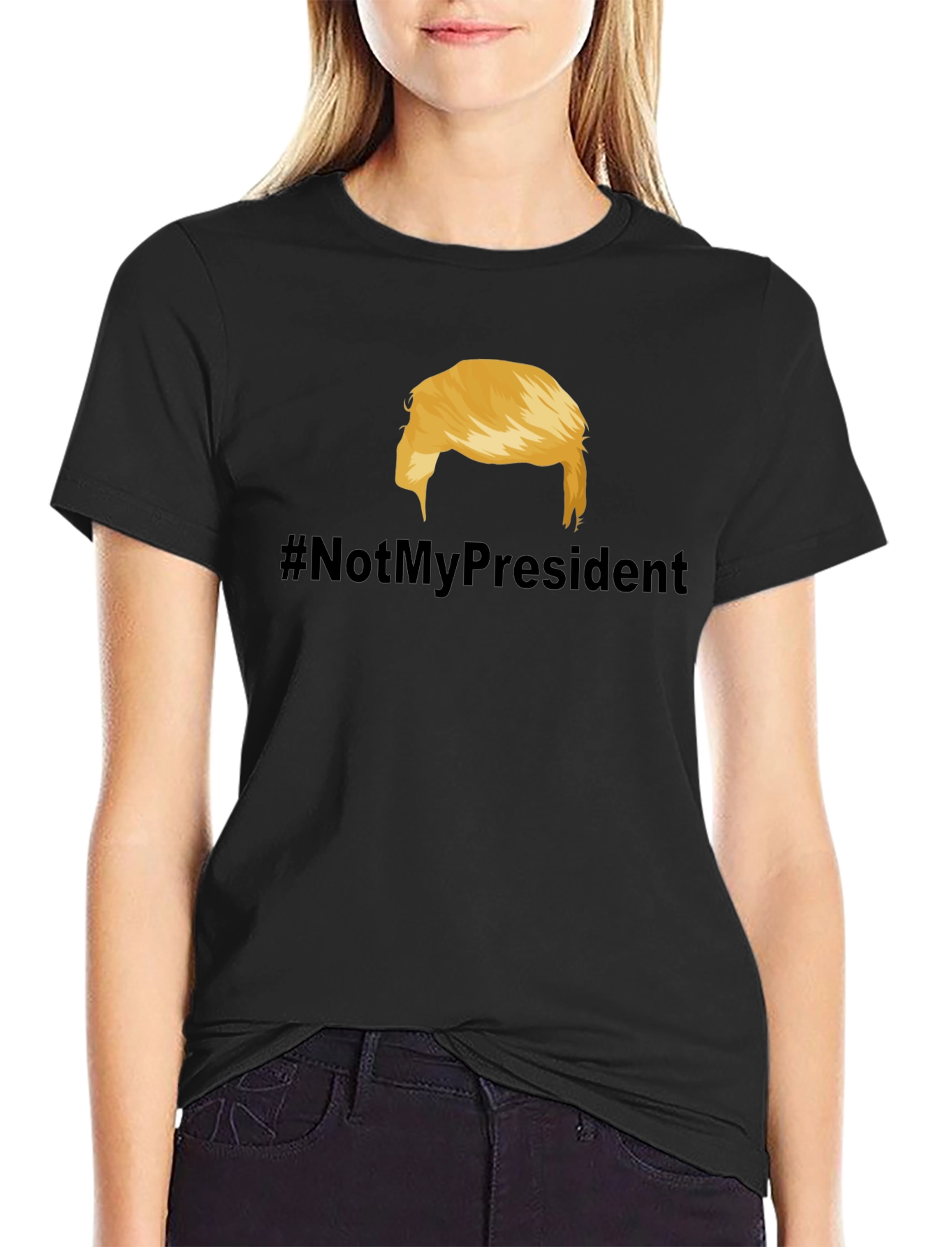 Not My President T-Shirt - Political Statement Tee
