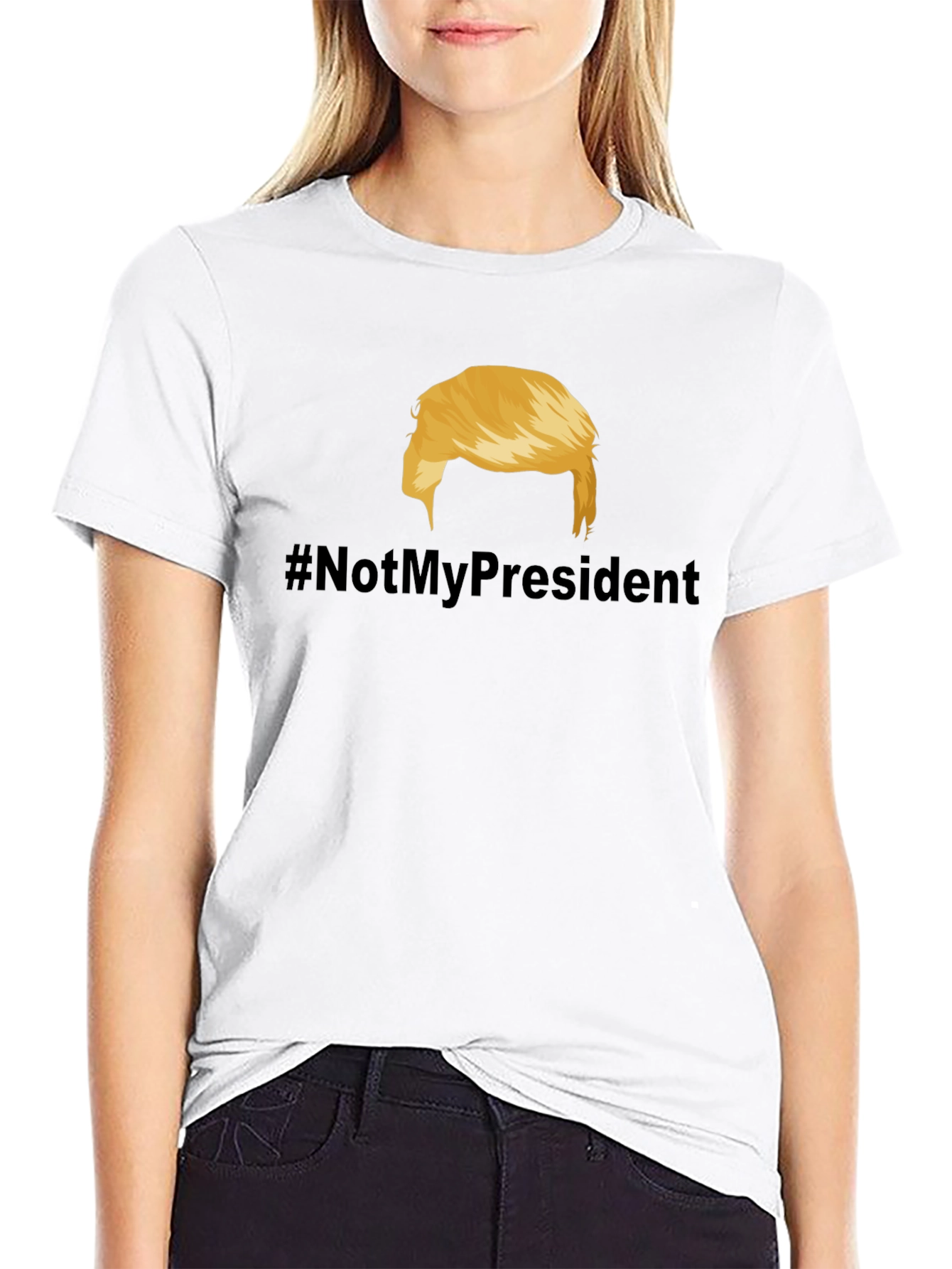 Not My President T-Shirt - Political Statement Tee
