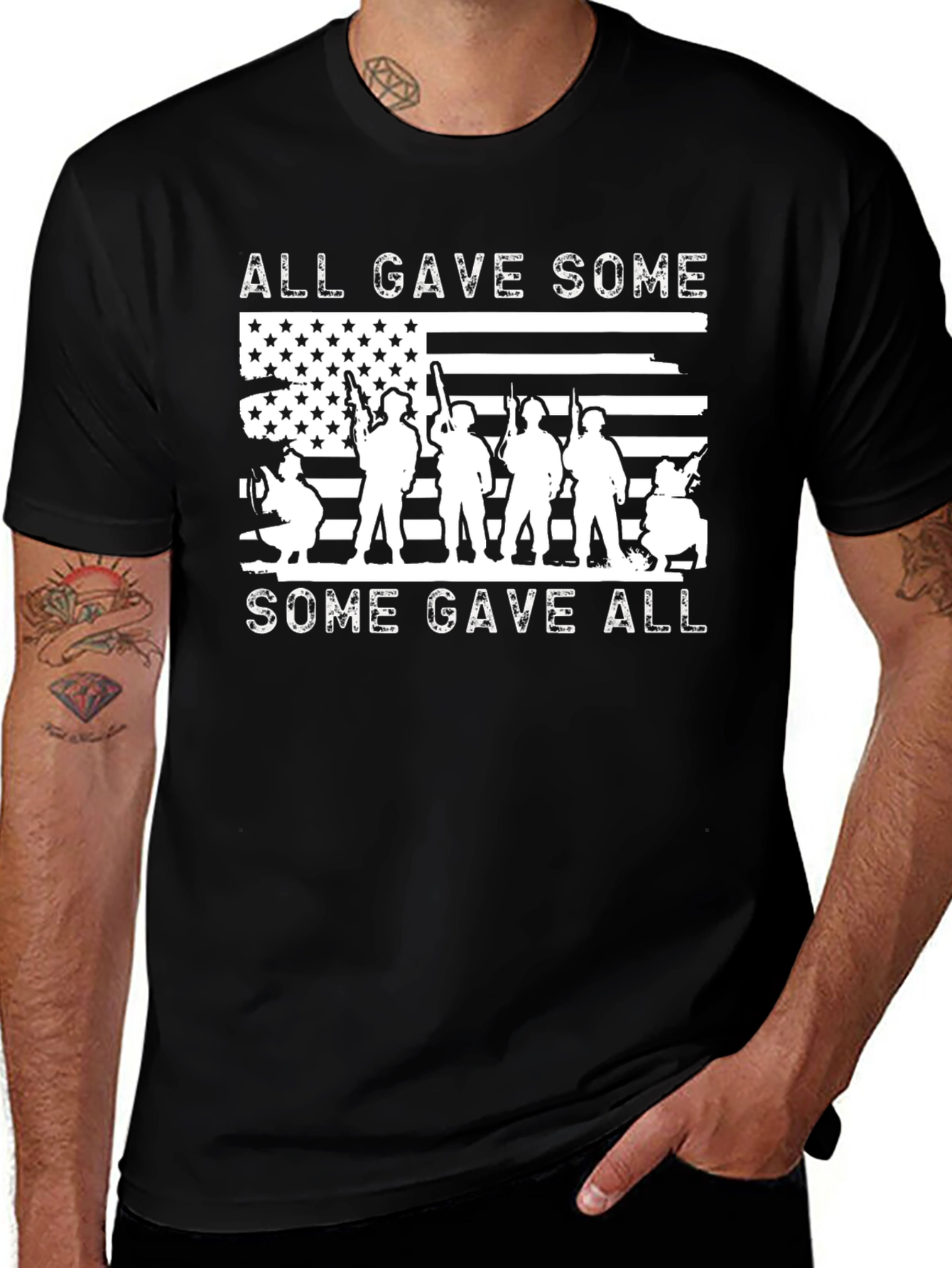All Gave Some Some Gave All Graphic T-Shirt