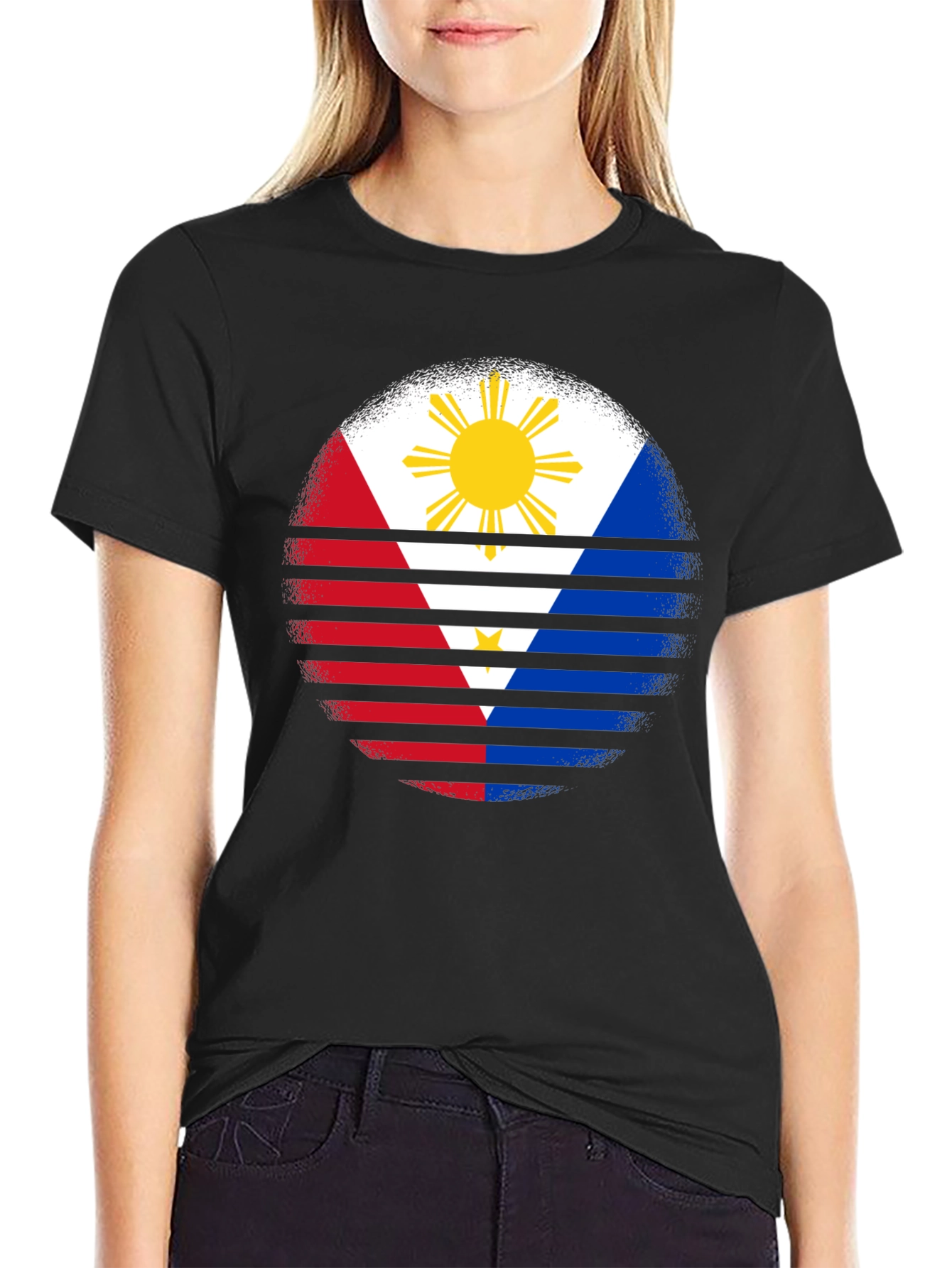 Philippines Flag Graphic T-Shirt