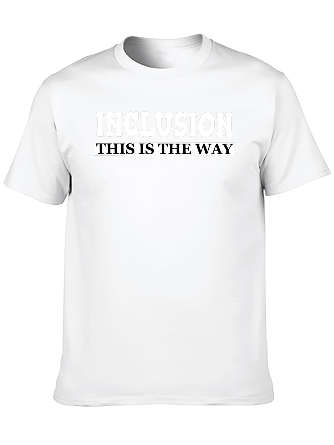 Inclusion This Is The Way Black T-Shirt