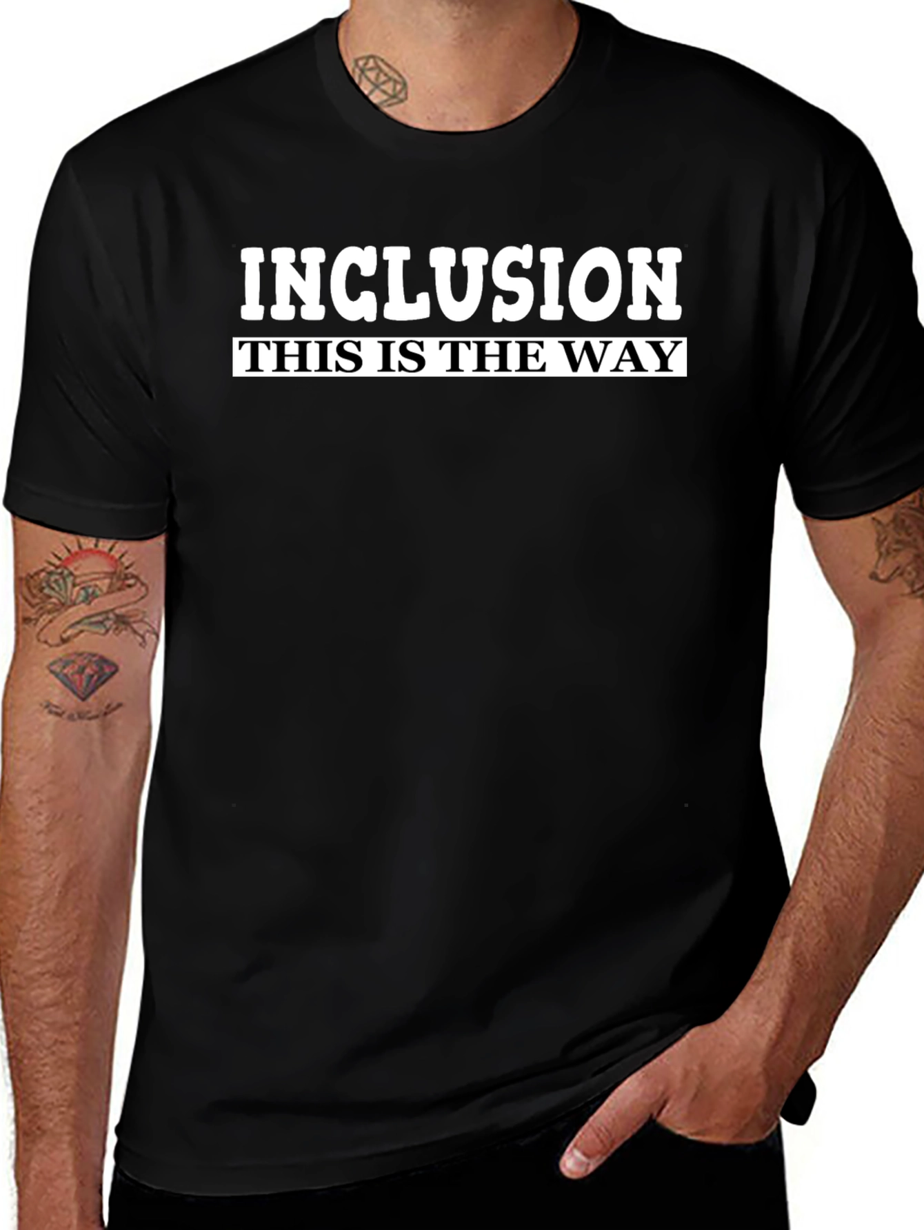Inclusion This Is The Way Black T-Shirt