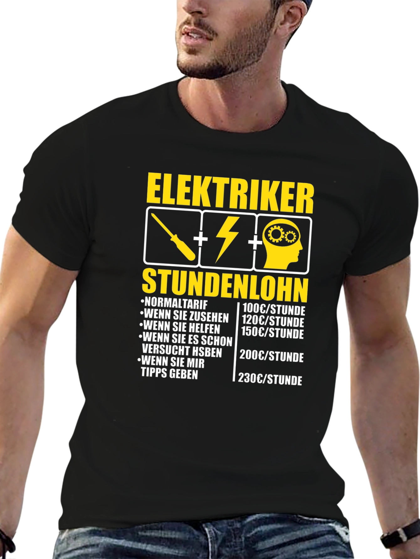 Electrician Hourly Rate T-Shirt