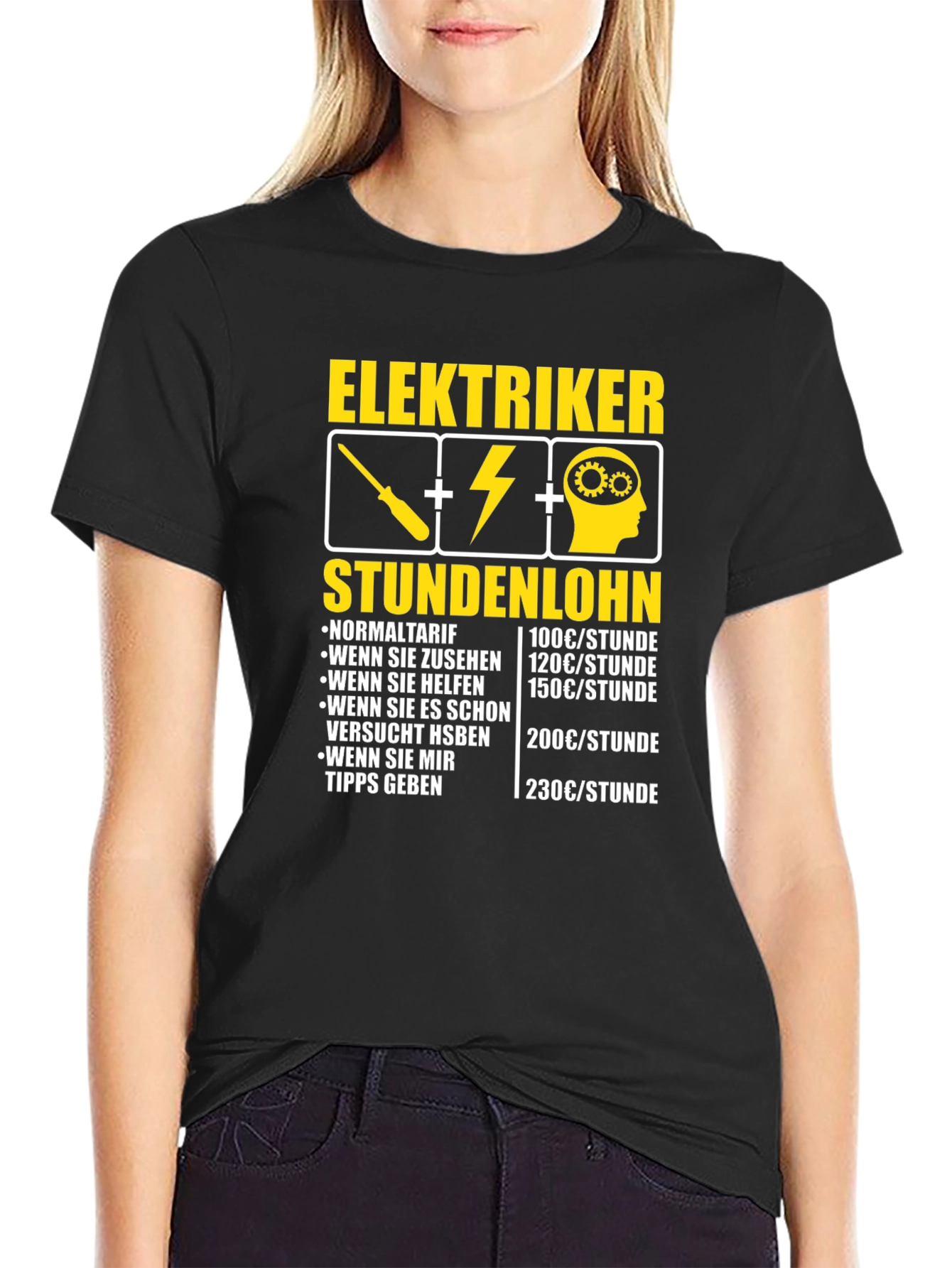 Electrician Hourly Rate T-Shirt