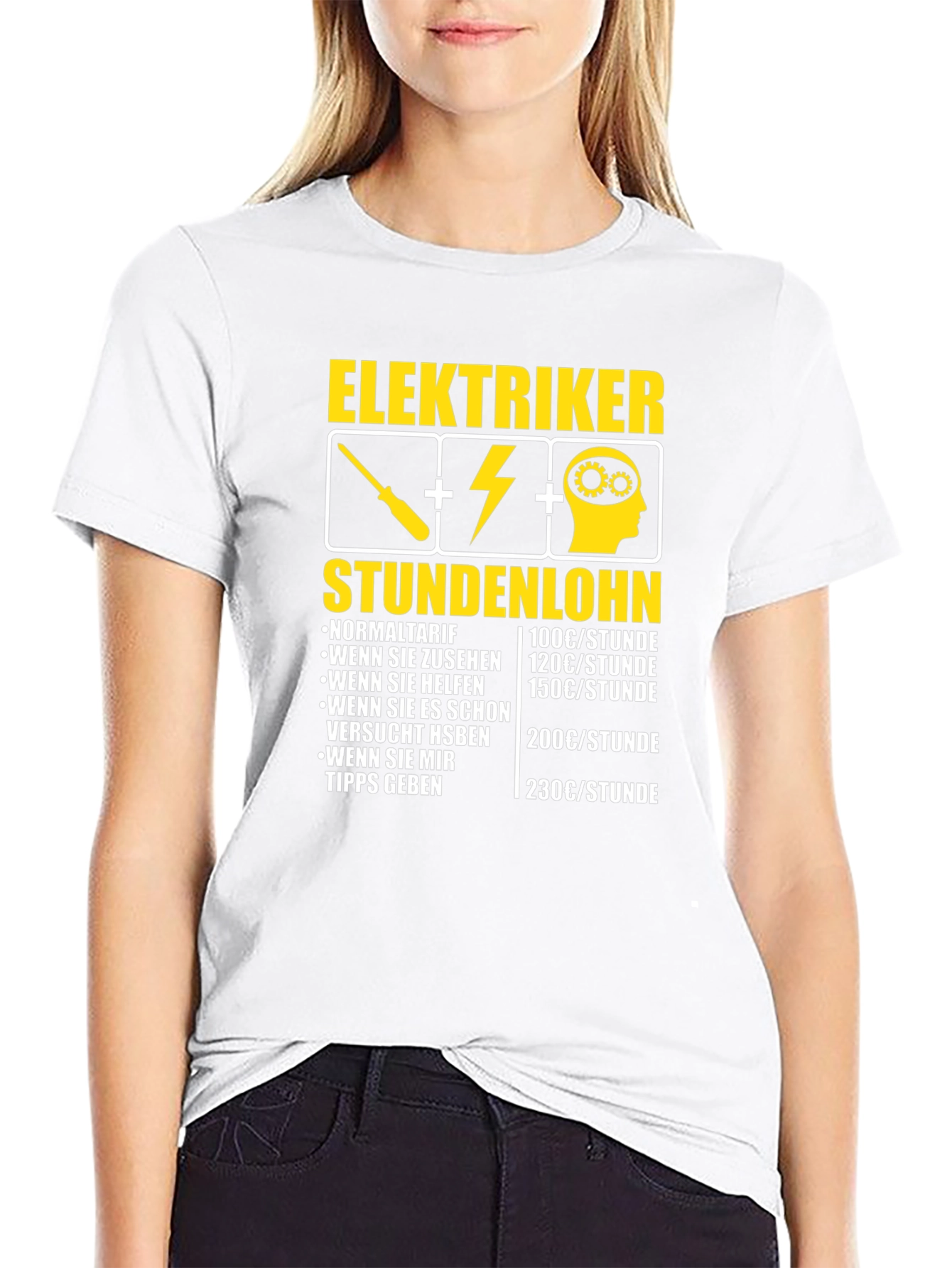 Electrician Hourly Rate T-Shirt