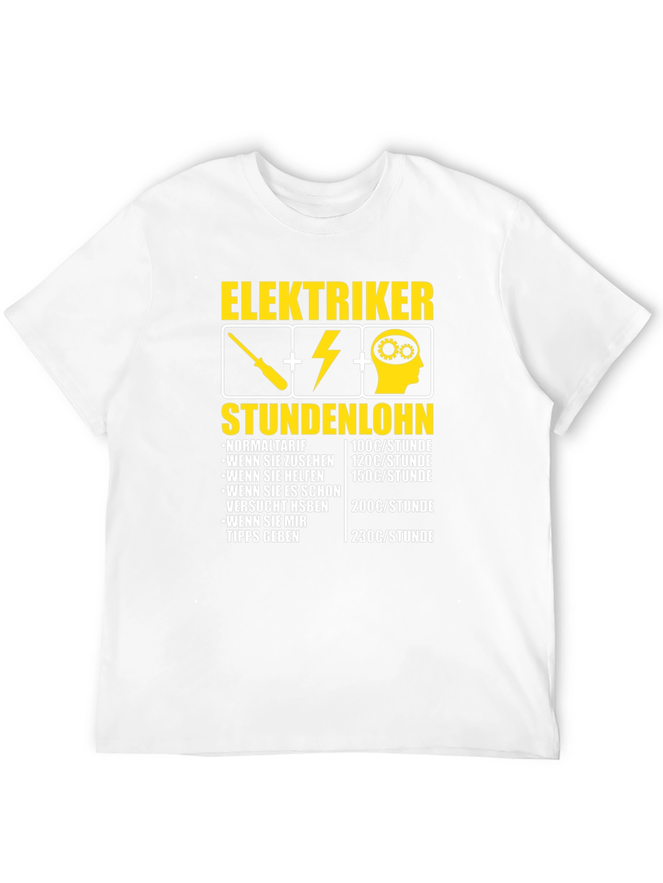Electrician Hourly Rate T-Shirt