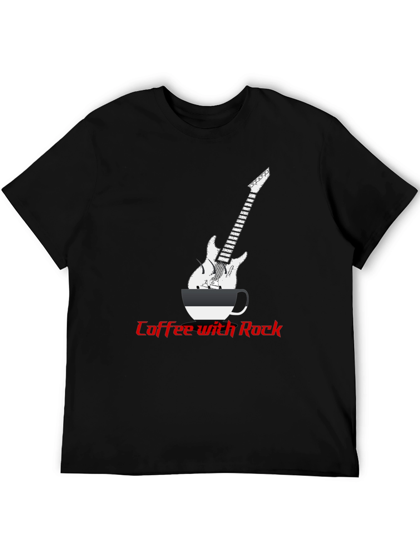 Coffee with Rock Graphic Tee