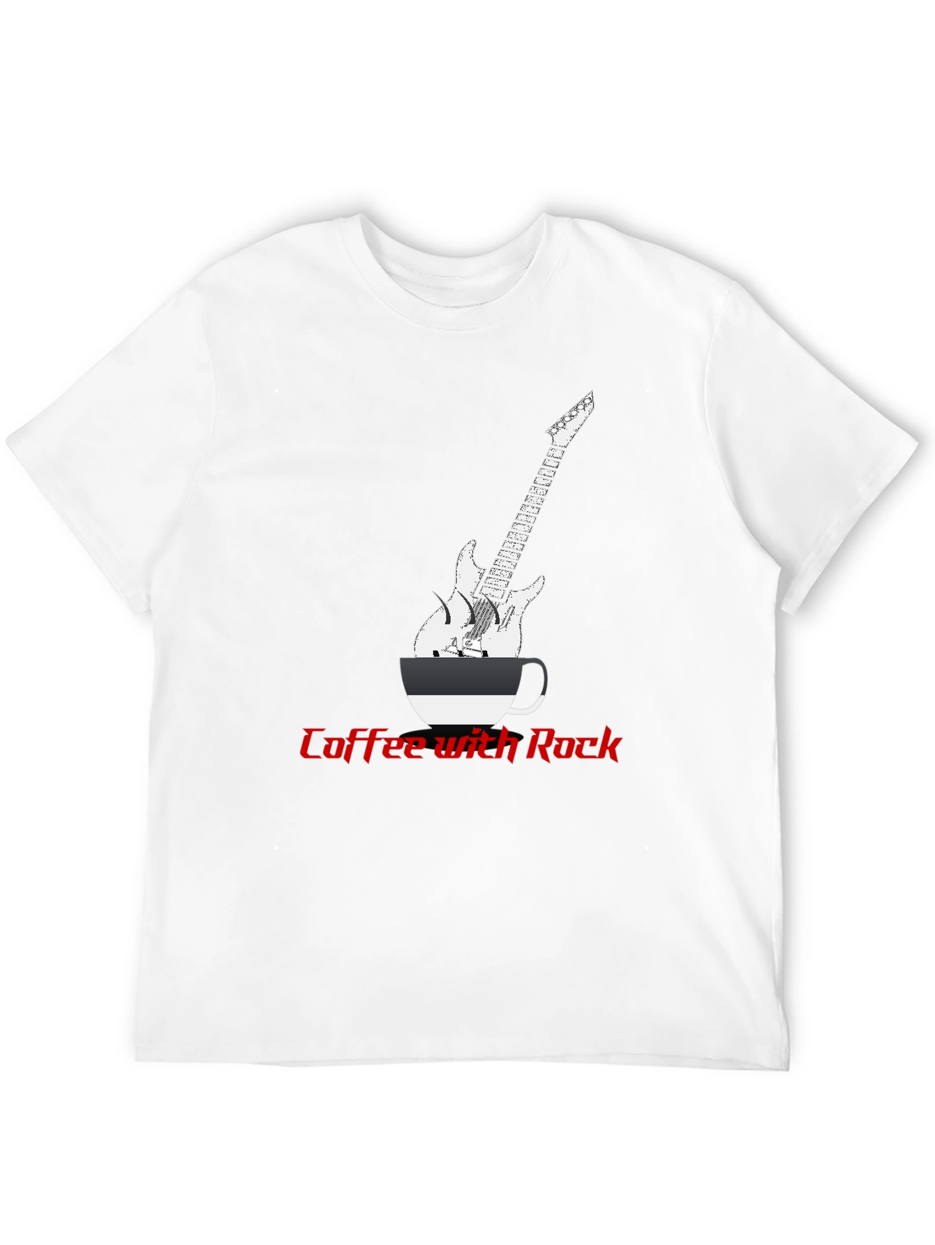 Coffee with Rock Graphic Tee