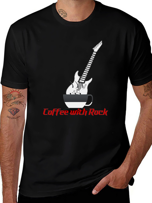 Coffee with Rock Graphic Tee