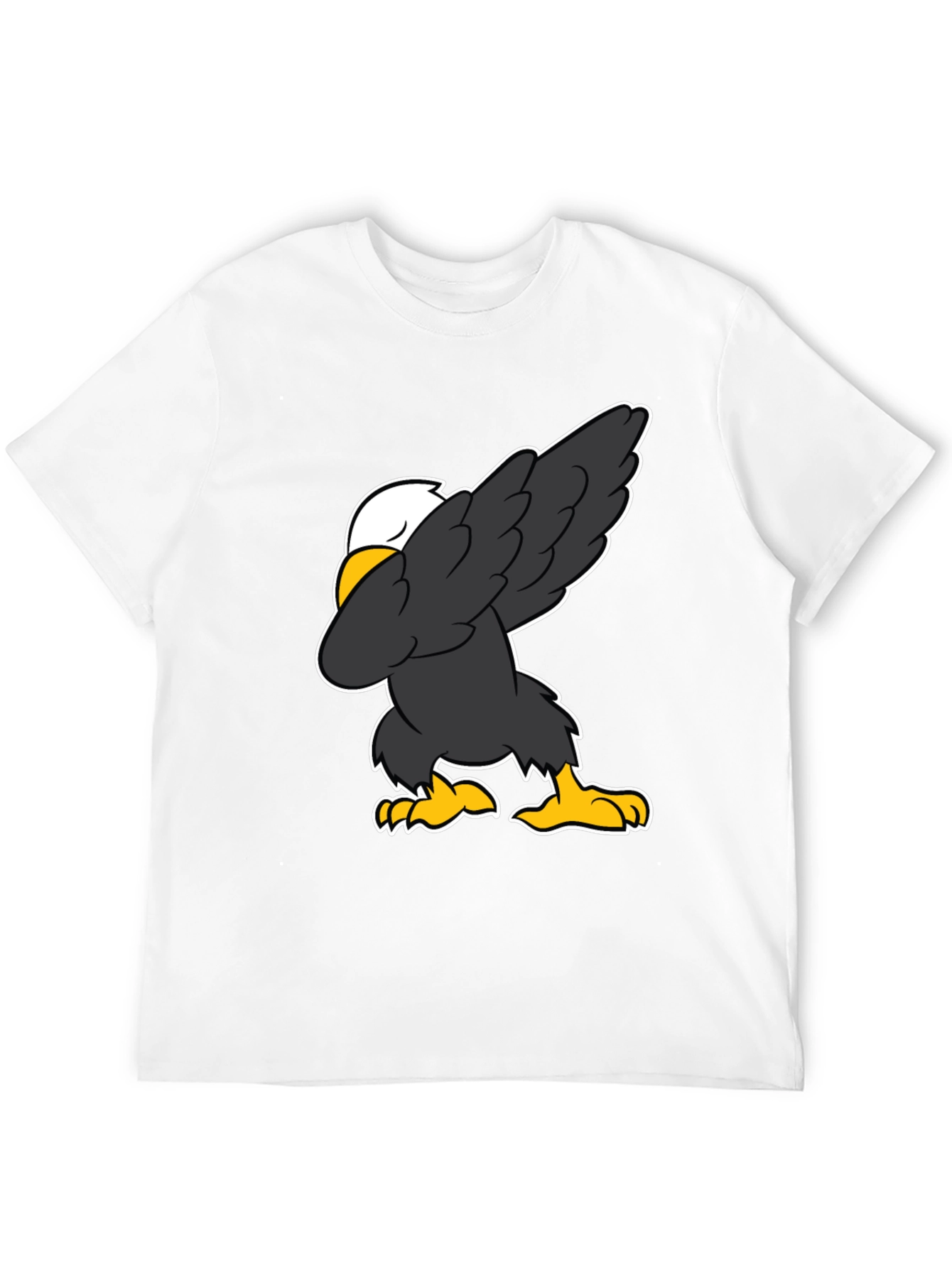 Dabbing Eagle Graphic Tee - Patriotic Fun