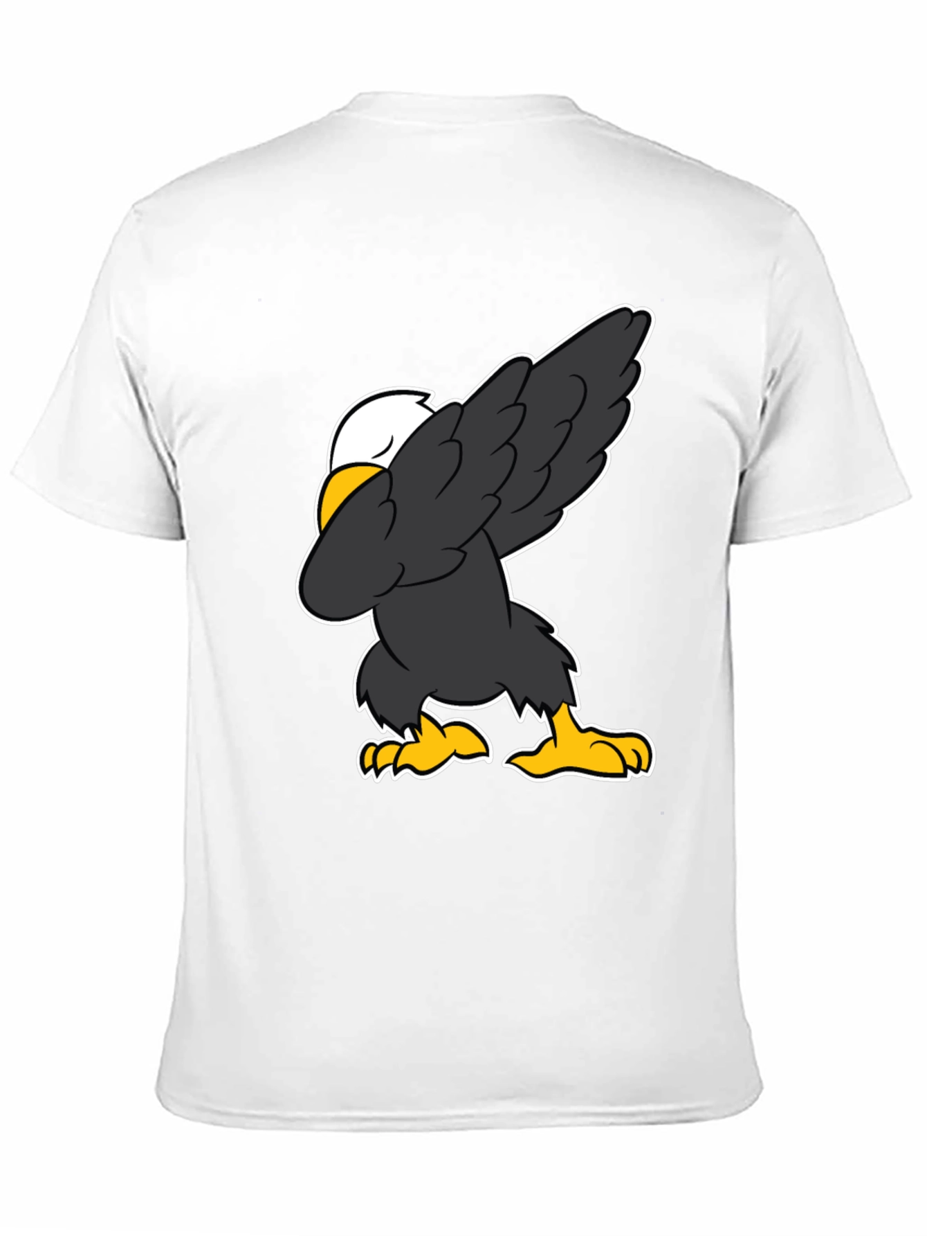 Dabbing Eagle Graphic Tee - Patriotic Fun
