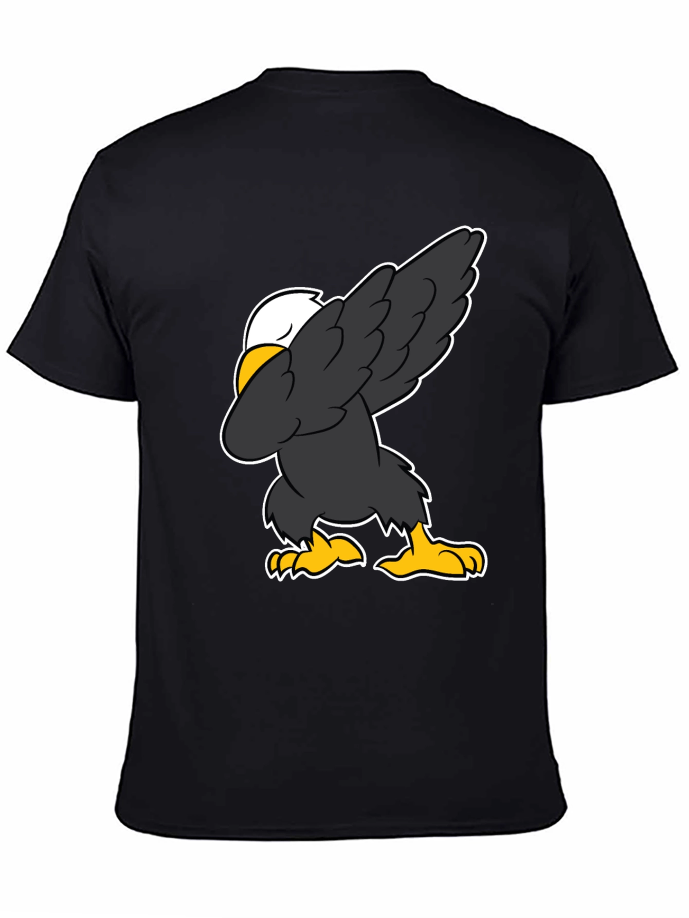 Dabbing Eagle Graphic Tee - Patriotic Fun