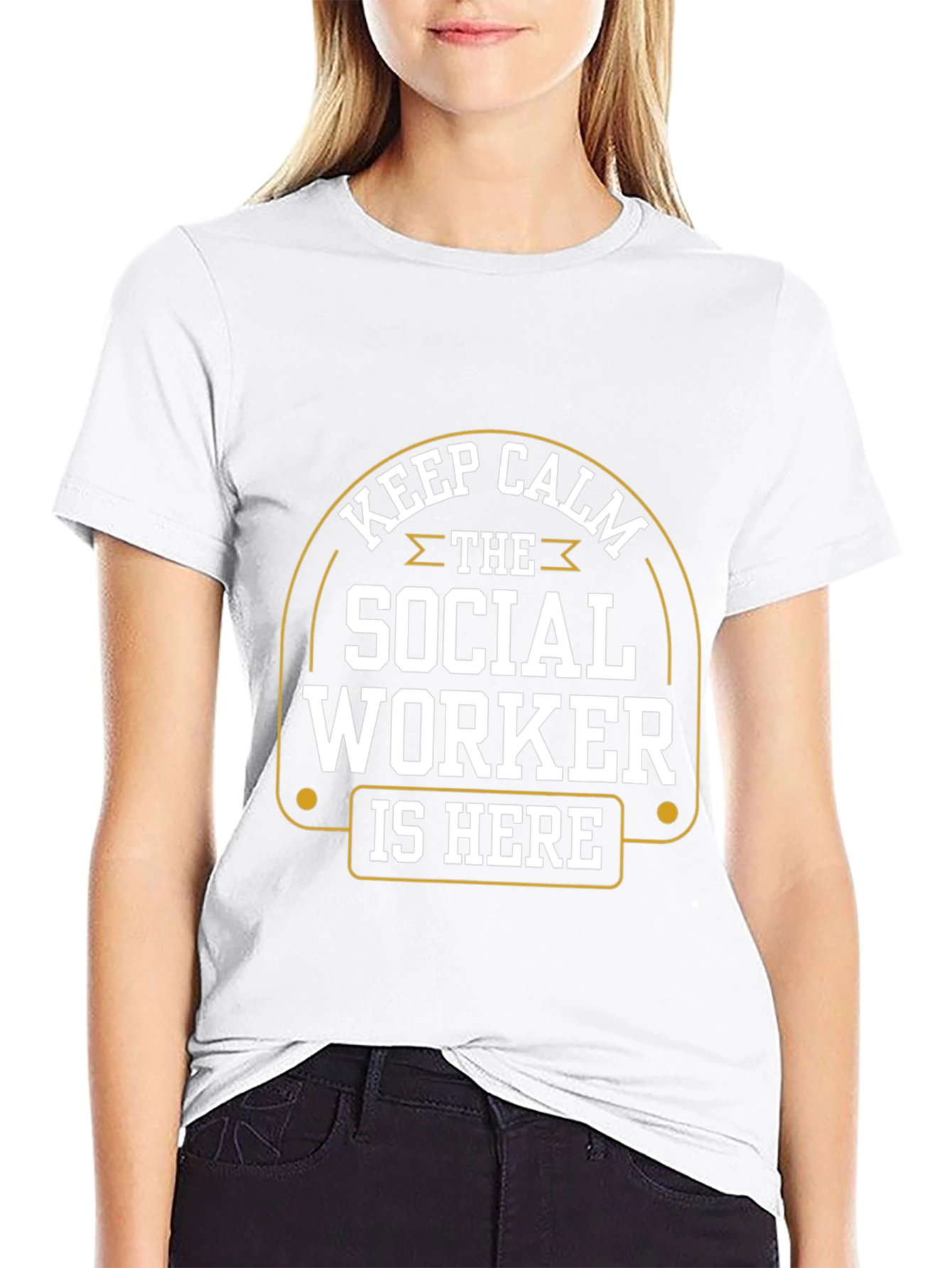 Keep Calm Social Worker T-Shirt
