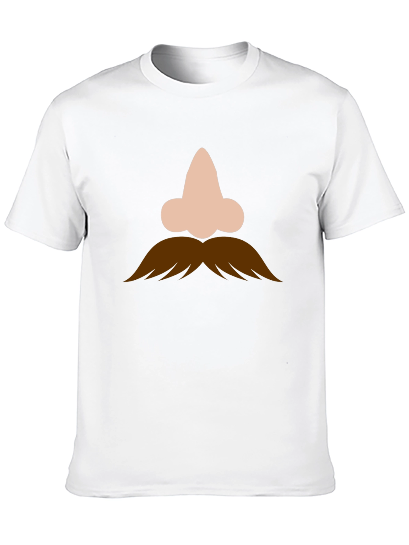 Funny Nose and Mustache Graphic Tee