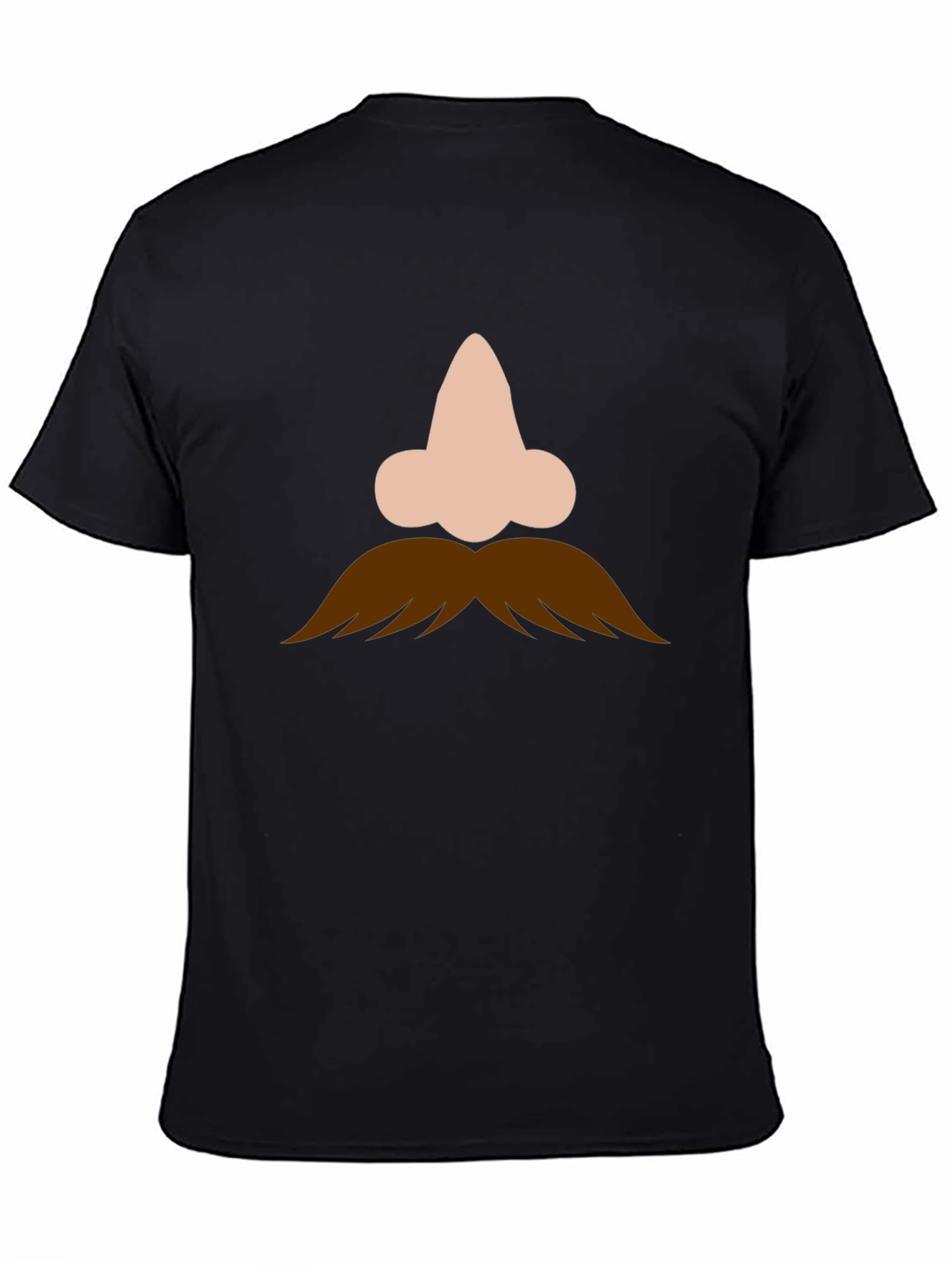 Funny Nose and Mustache Graphic Tee