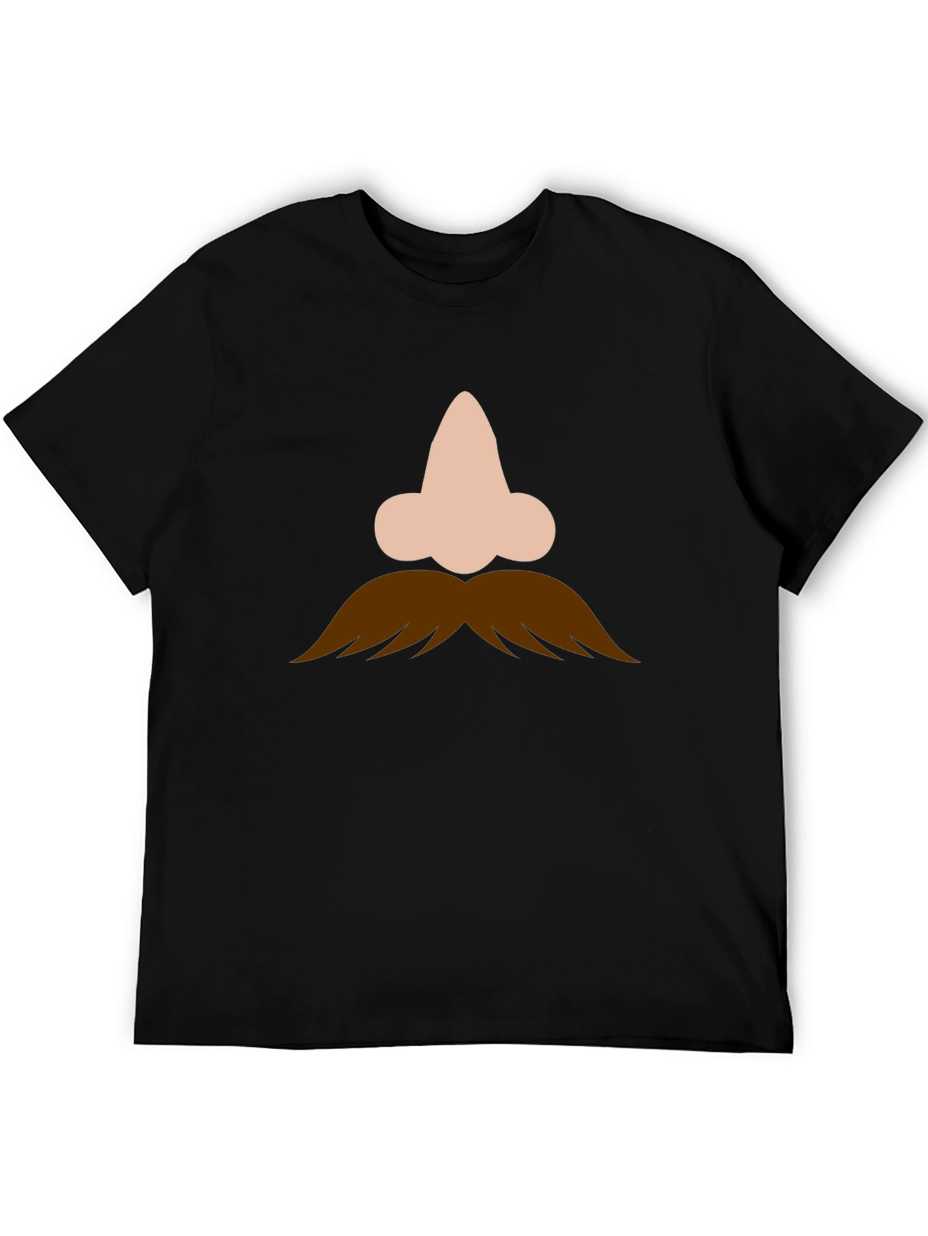 Funny Nose and Mustache Graphic Tee