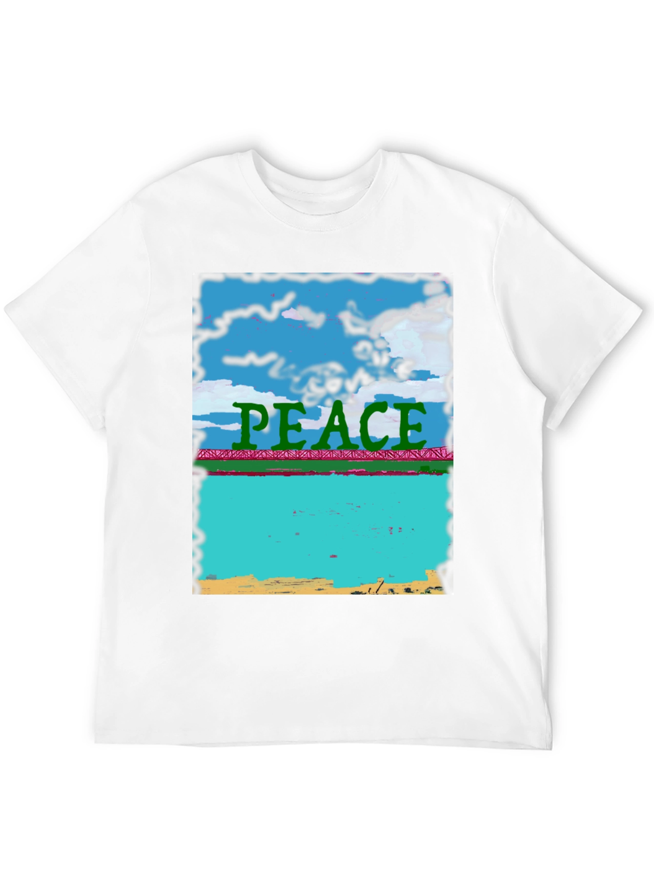 Peace Beach Graphic Tee
