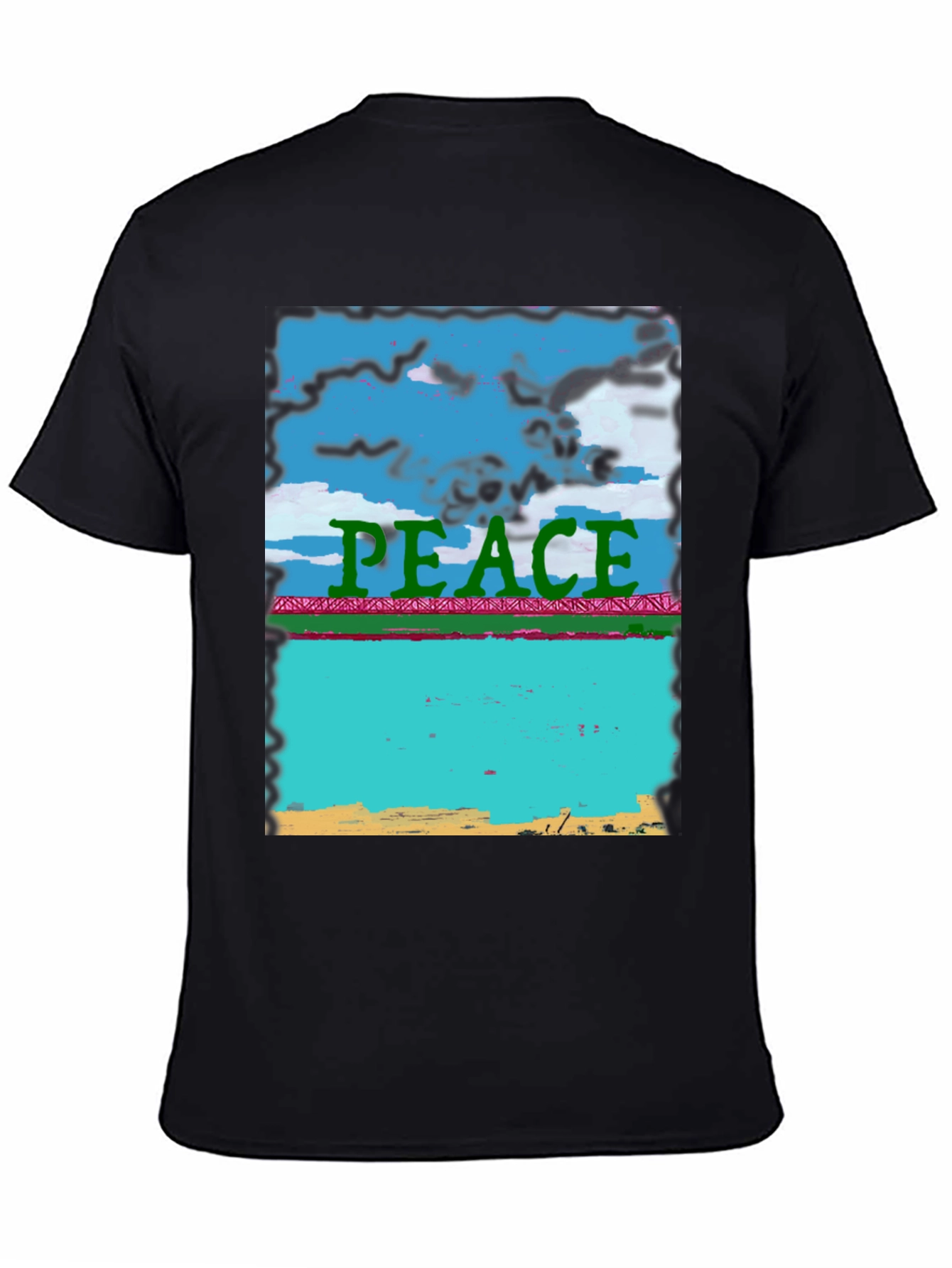 Peace Beach Graphic Tee