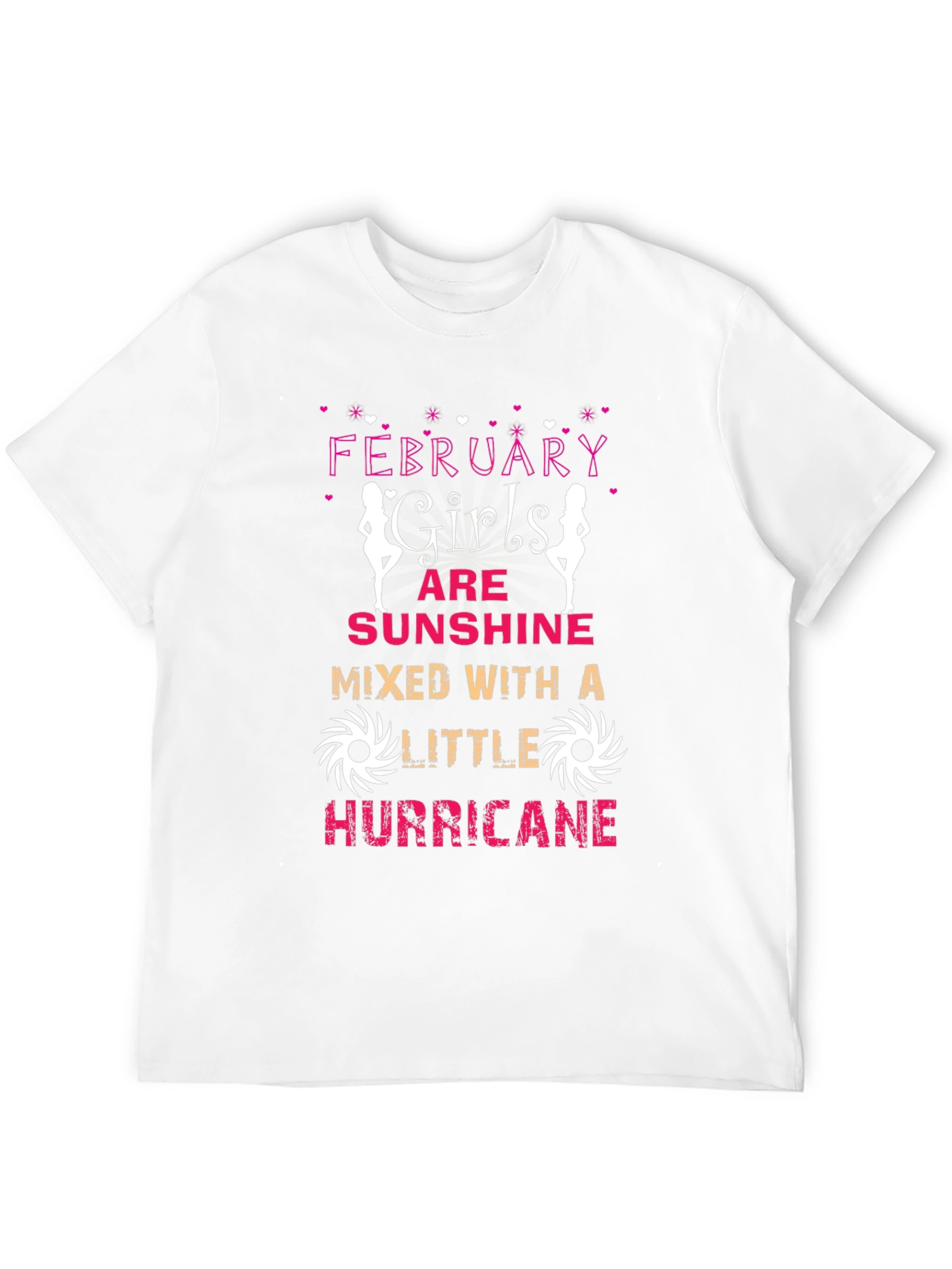 February Girls Sunshine & Hurricane Black T-Shirt